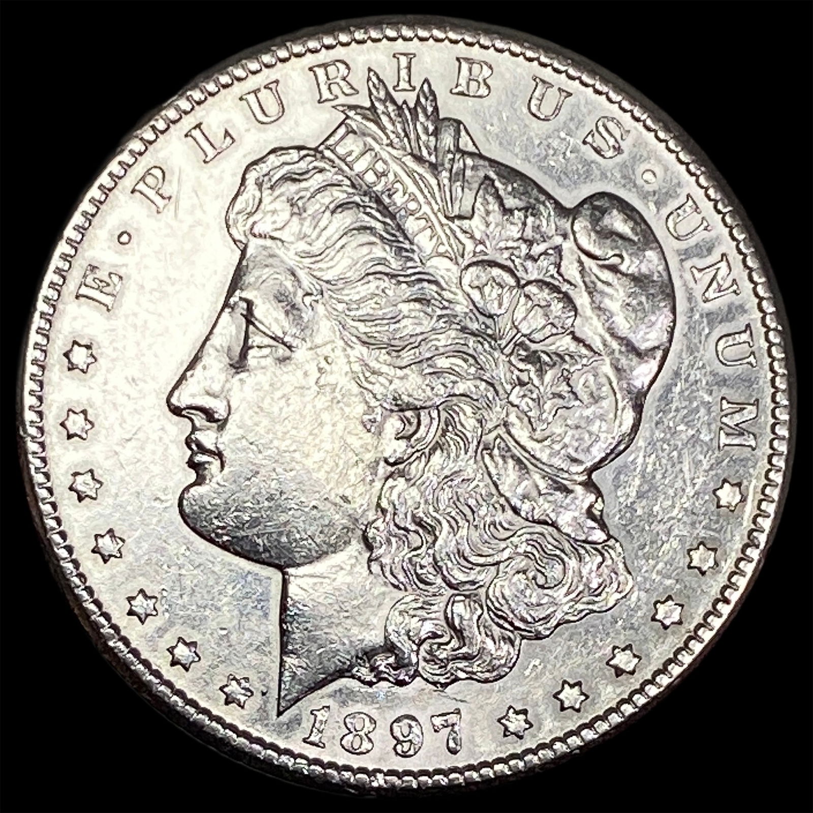 1897-S Silver Morgan Dollar HIGH GRADE (1 of 2)