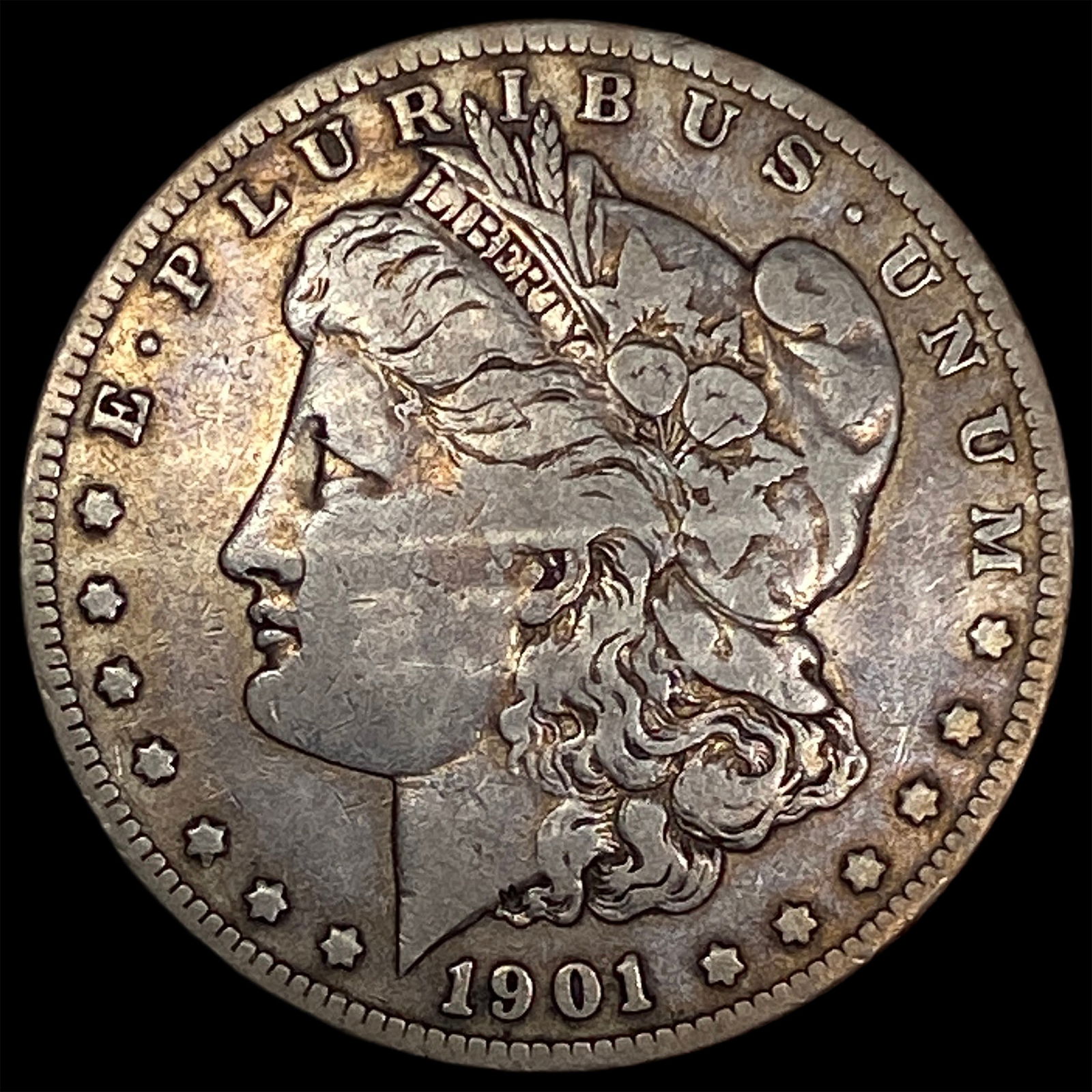 1901-S Silver Morgan Dollar LIGHTLY CIRCULATED (1 of 2)