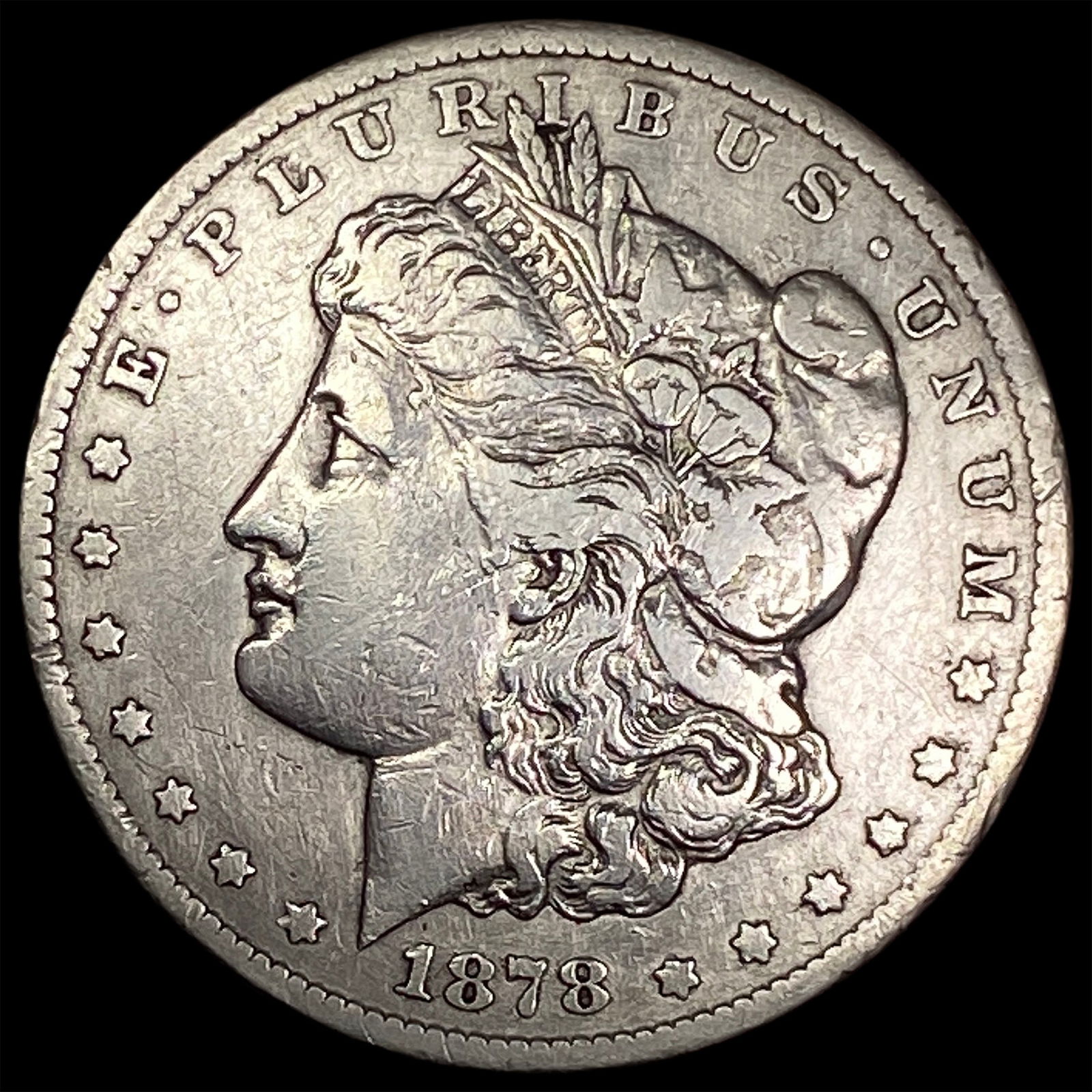 1878-CC Silver Morgan Dollar HIGH GRADE (1 of 2)
