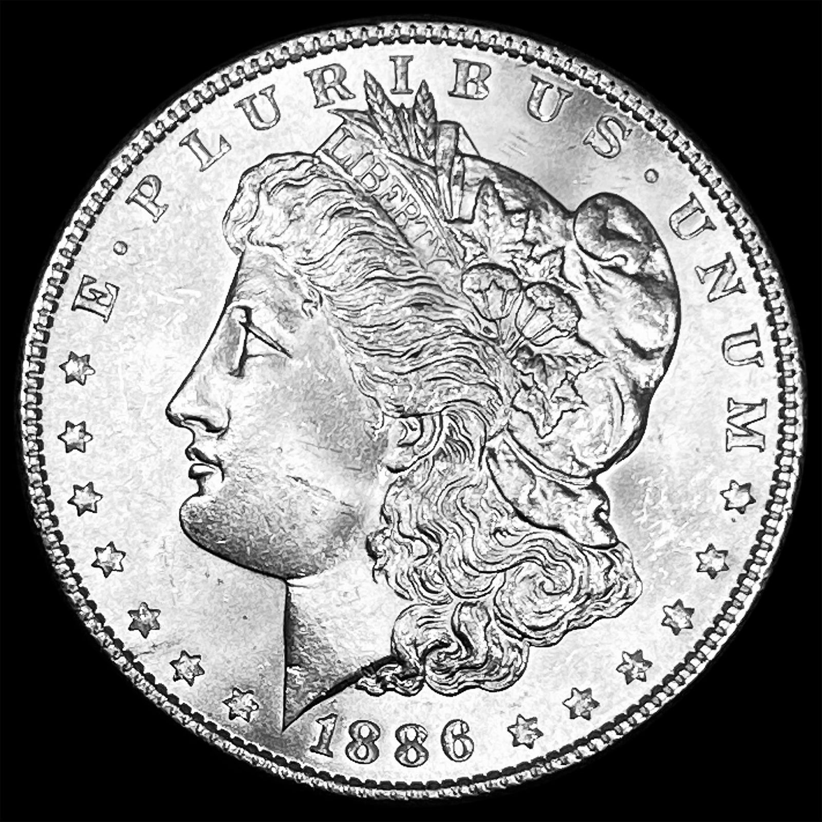 1886 Silver Morgan Dollar UNCIRCULATED (1 of 2)
