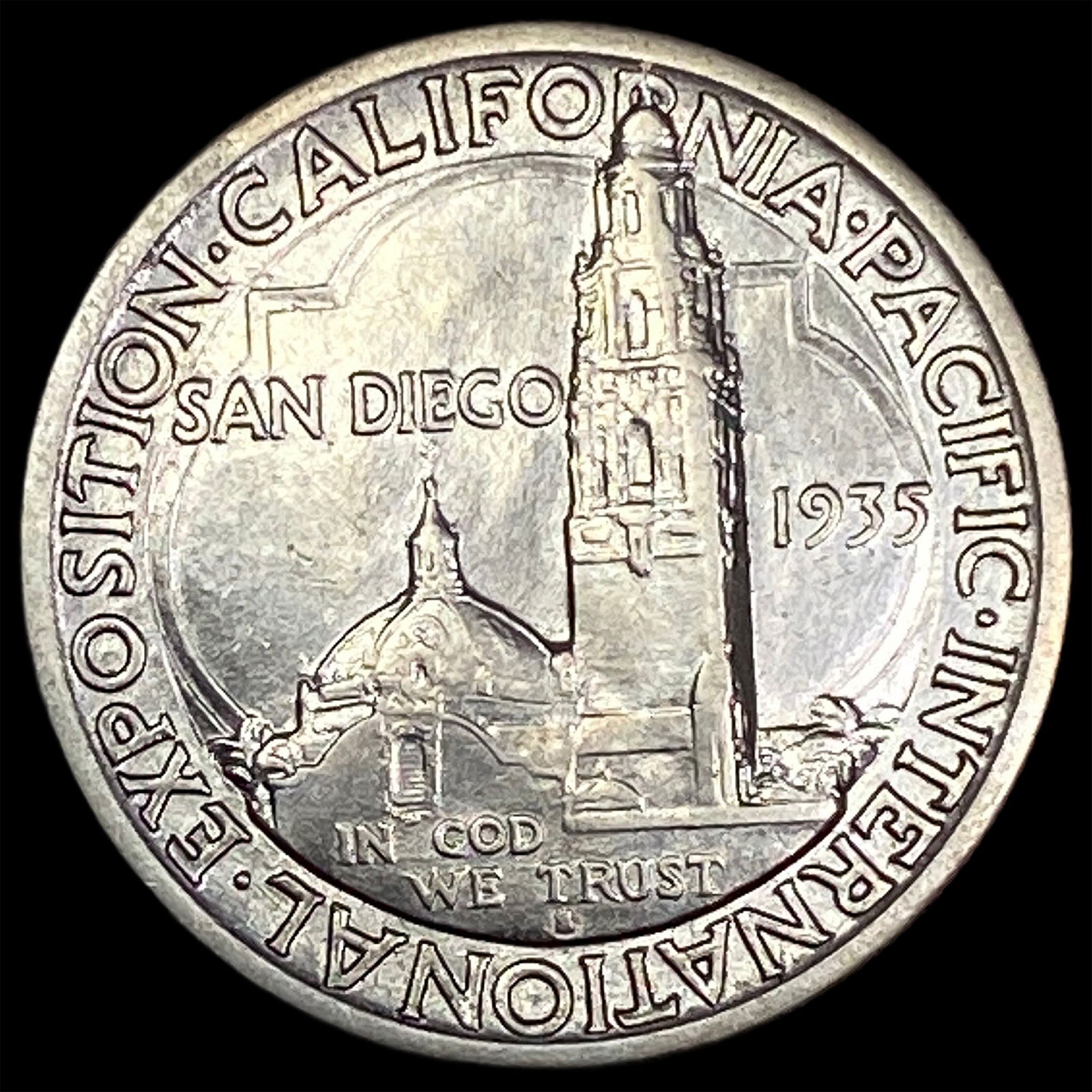 1935-S Silver San Diego Half Dollar UNCIRCULATED (1 of 2)
