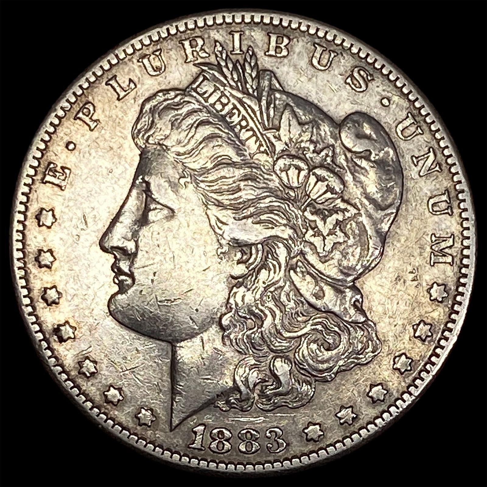 1883-S Silver Morgan Dollar NEARLY UNCIRCULATED (1 of 2)