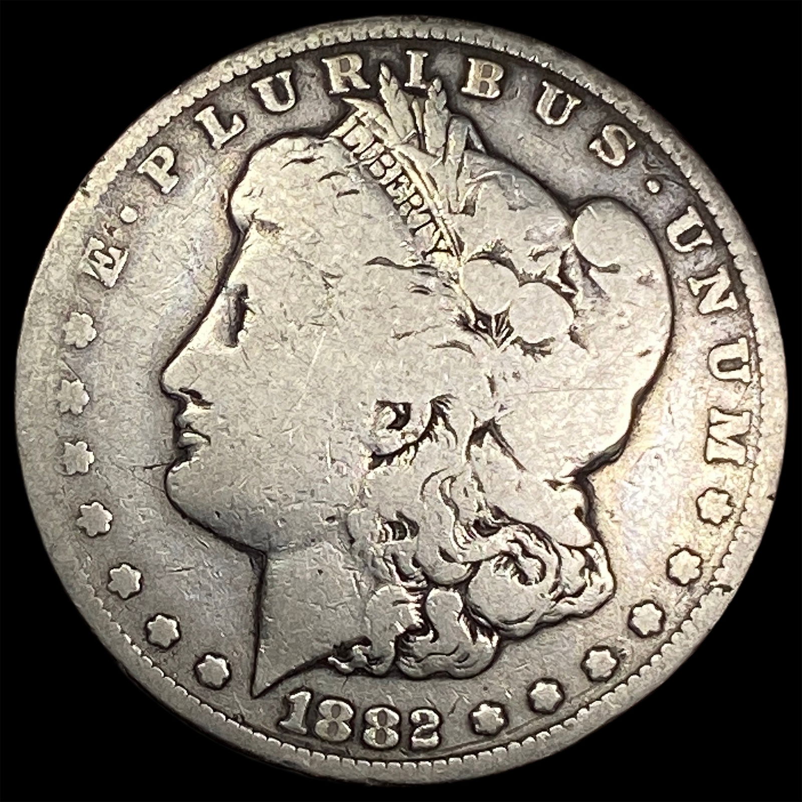 1882-O Silver Morgan Dollar NICELY CIRCULATED (1 of 2)