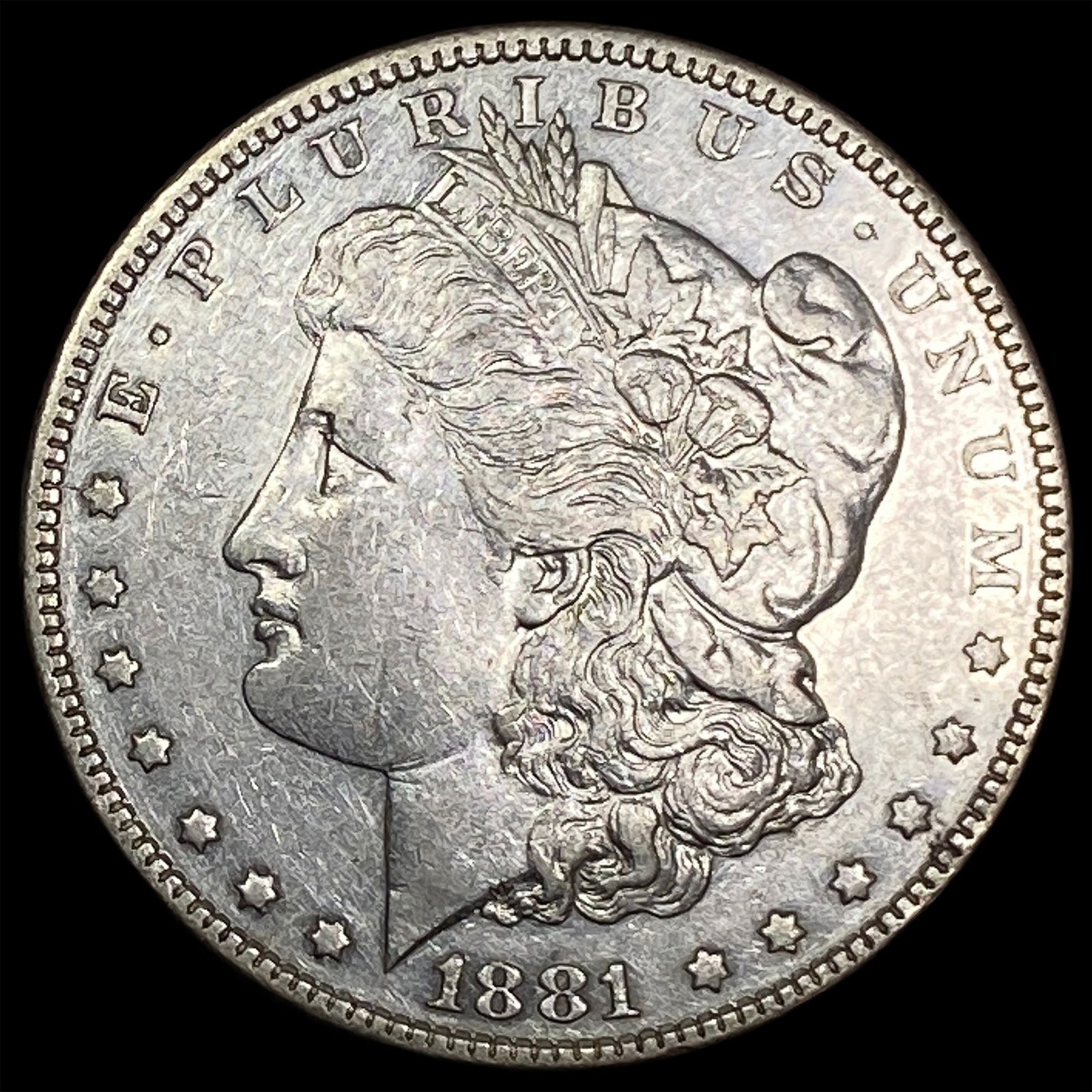 1881 Morgan Silver Dollar CLOSELY UNCIRCULATED (1 of 2)