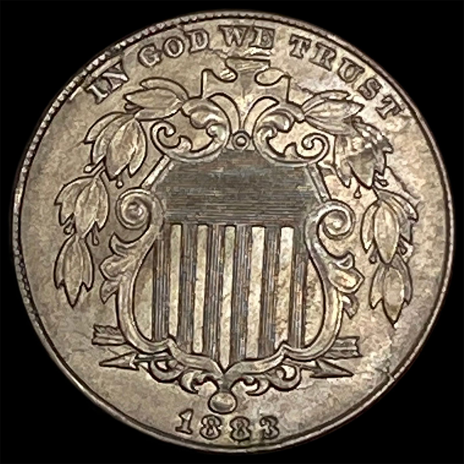 1883 Shield Nickel UNCIRCULATED (1 of 2)