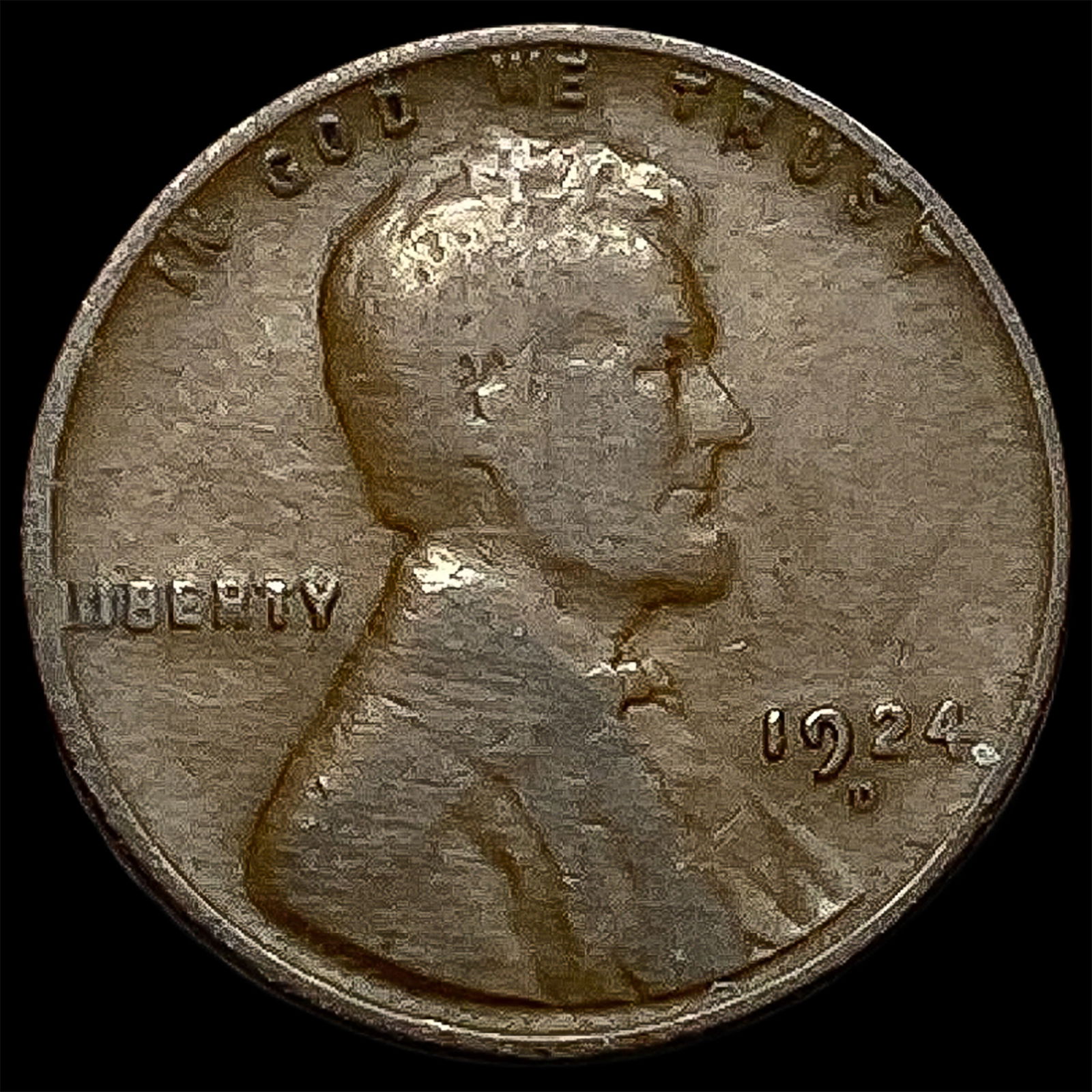 1924-D Lincoln Wheat Cent NICELY CIRCULATED (1 of 2)