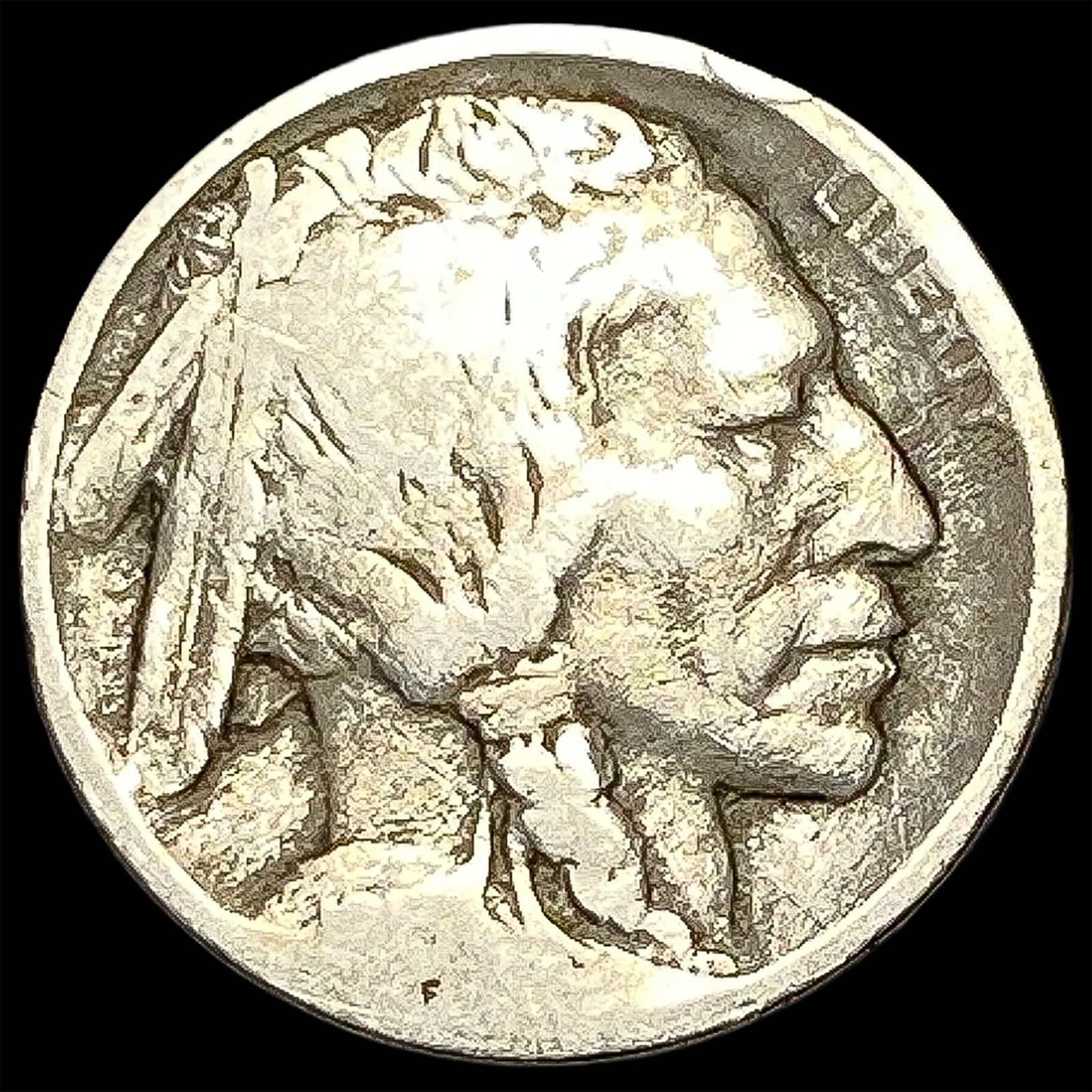 1913-D Buffalo Nickel Type 2 NICELY CIRCULATED (1 of 2)