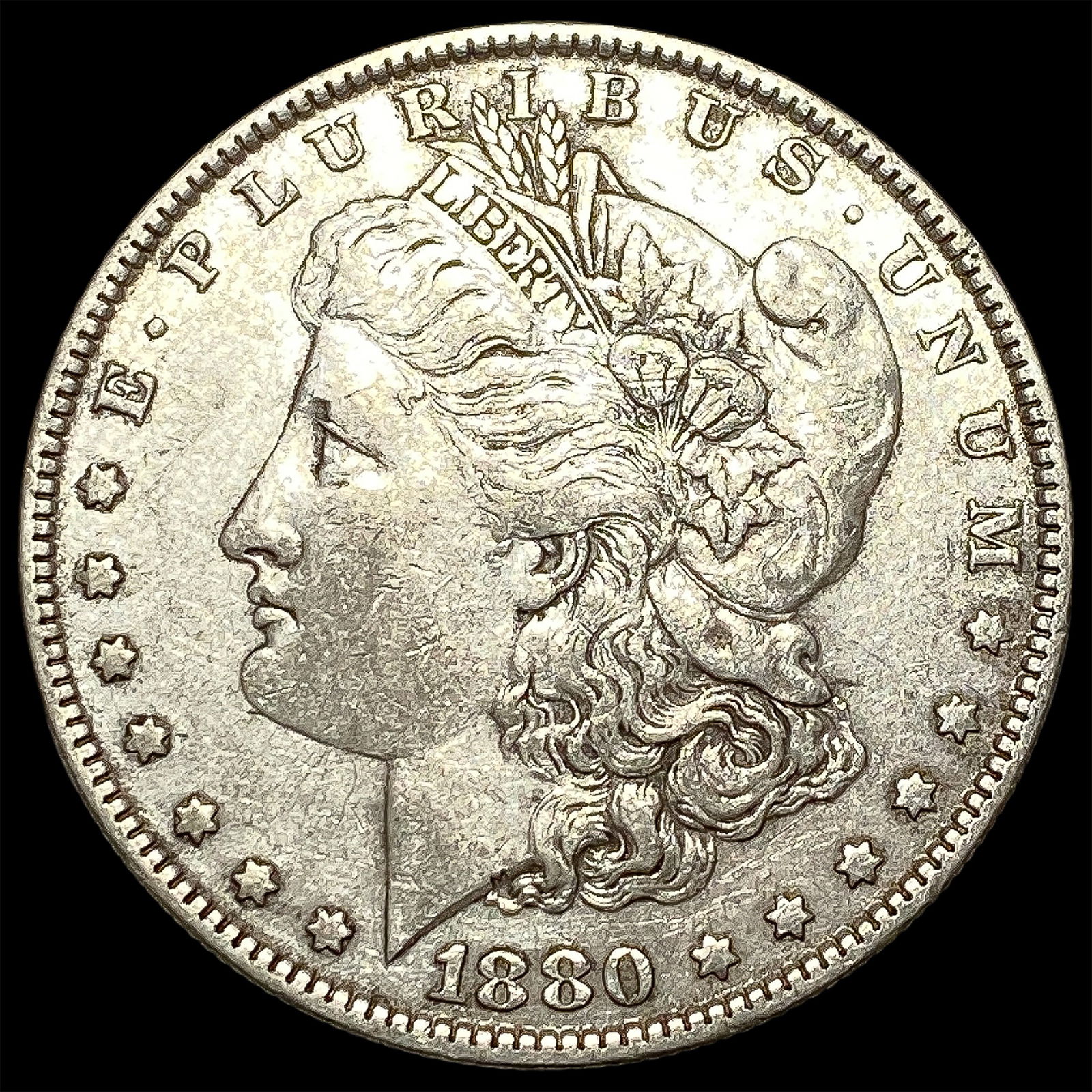 1880 Morgan Silver Dollar NEARLY UNCIRCULATED (1 of 2)