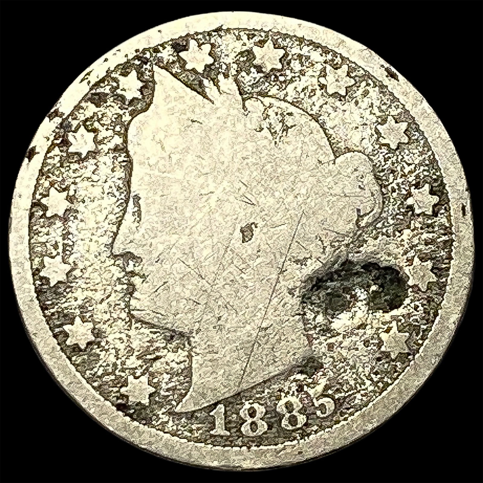 1885 Liberty Head Nickel HIGH GRADE (1 of 2)