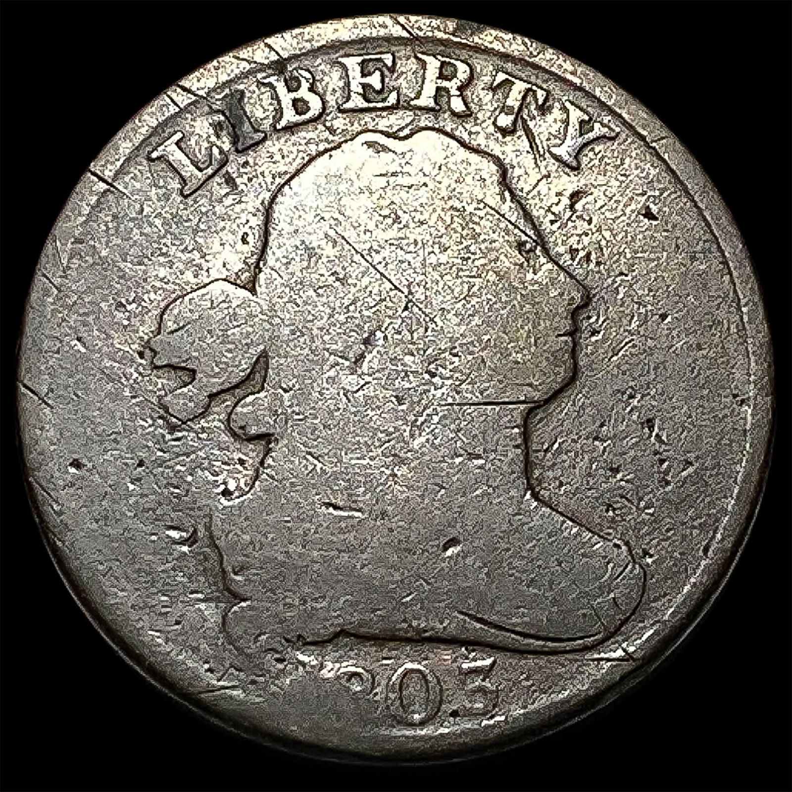 1803 Draped Bust Large Cent NICELY CIRCULATED (1 of 2)