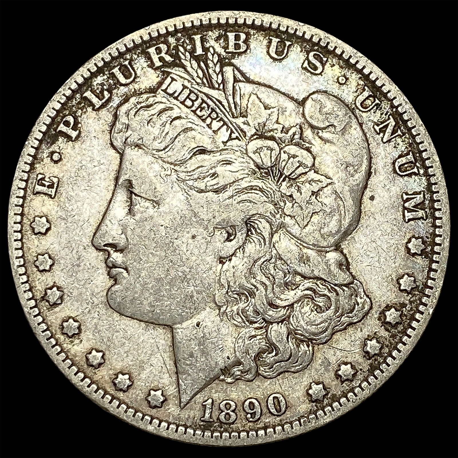 1890-O Silver Morgan Dollar NEARLY UNCIRCULATED (1 of 2)