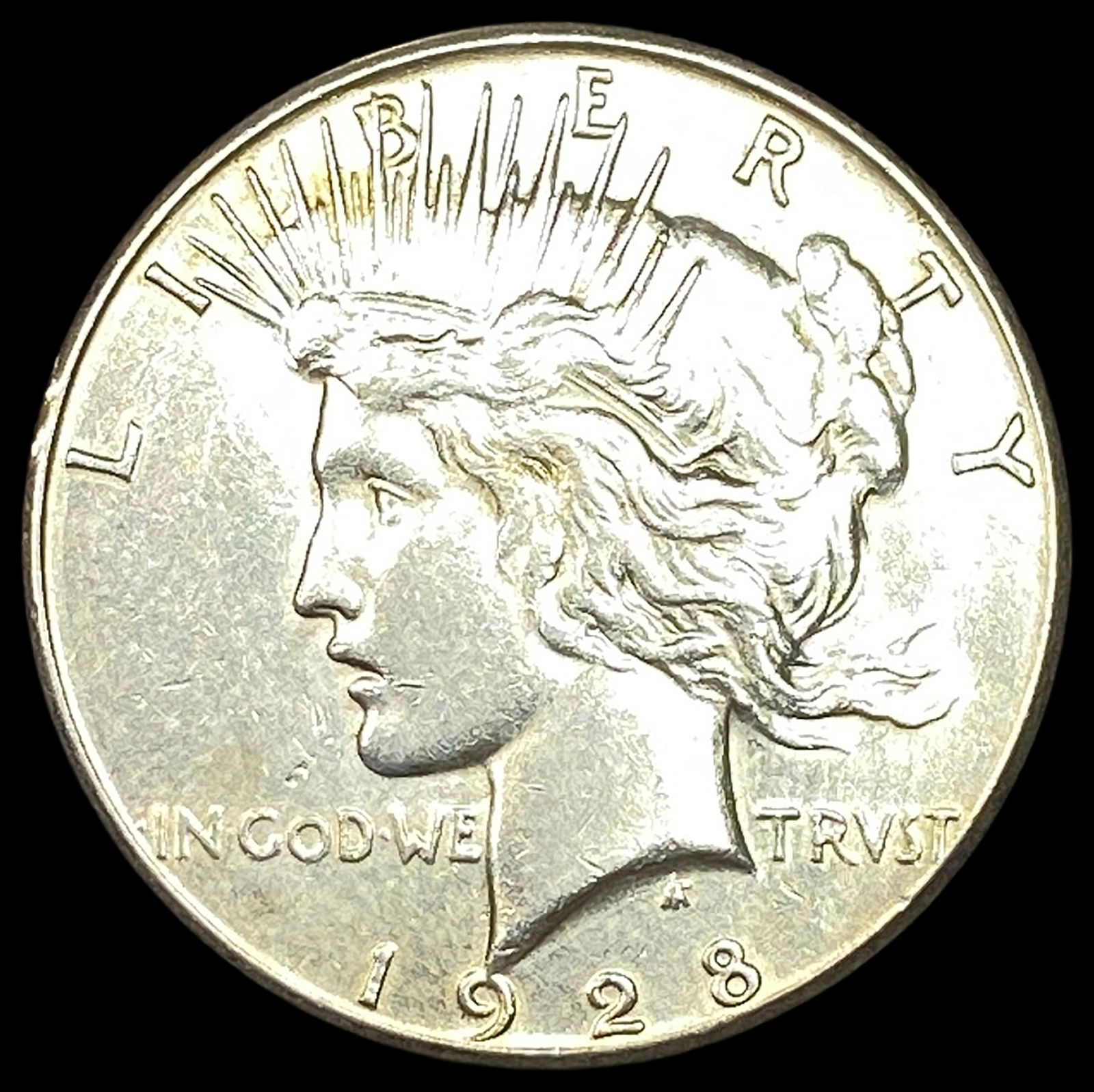 1928-S Silver Peace Dollar CLOSELY UNCIRCULATED (1 of 2)