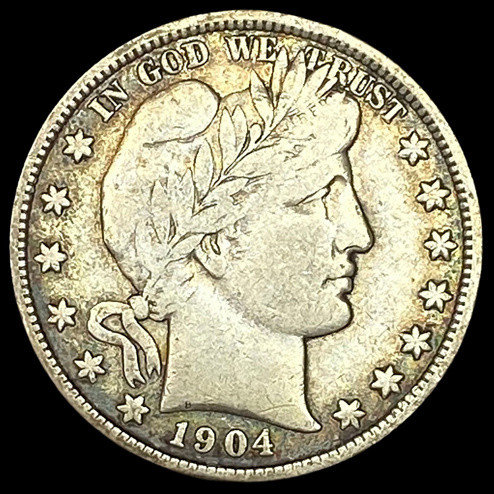 1904 Barber Half Dollar NICELY CIRCULATED (1 of 2)
