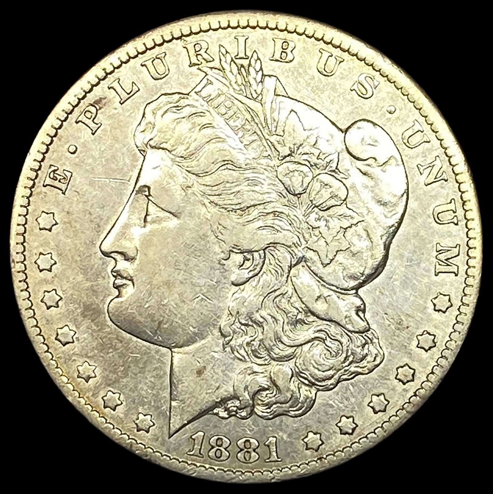 1881-CC Silver Morgan Dollar NEARLY UNCIRCULATED (1 of 2)