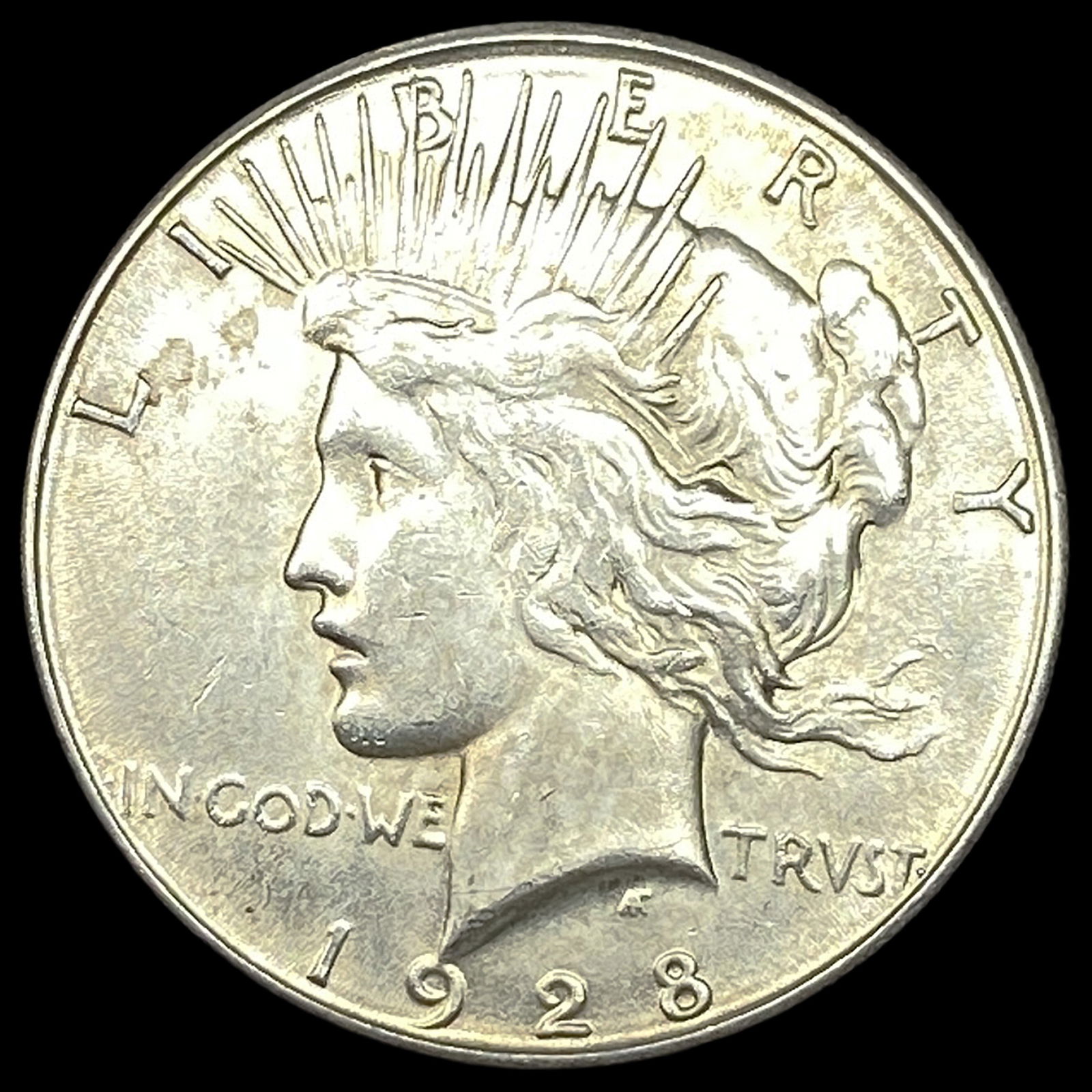 1928 Silver Peace Dollar CLOSELY UNCIRCULATED (1 of 2)