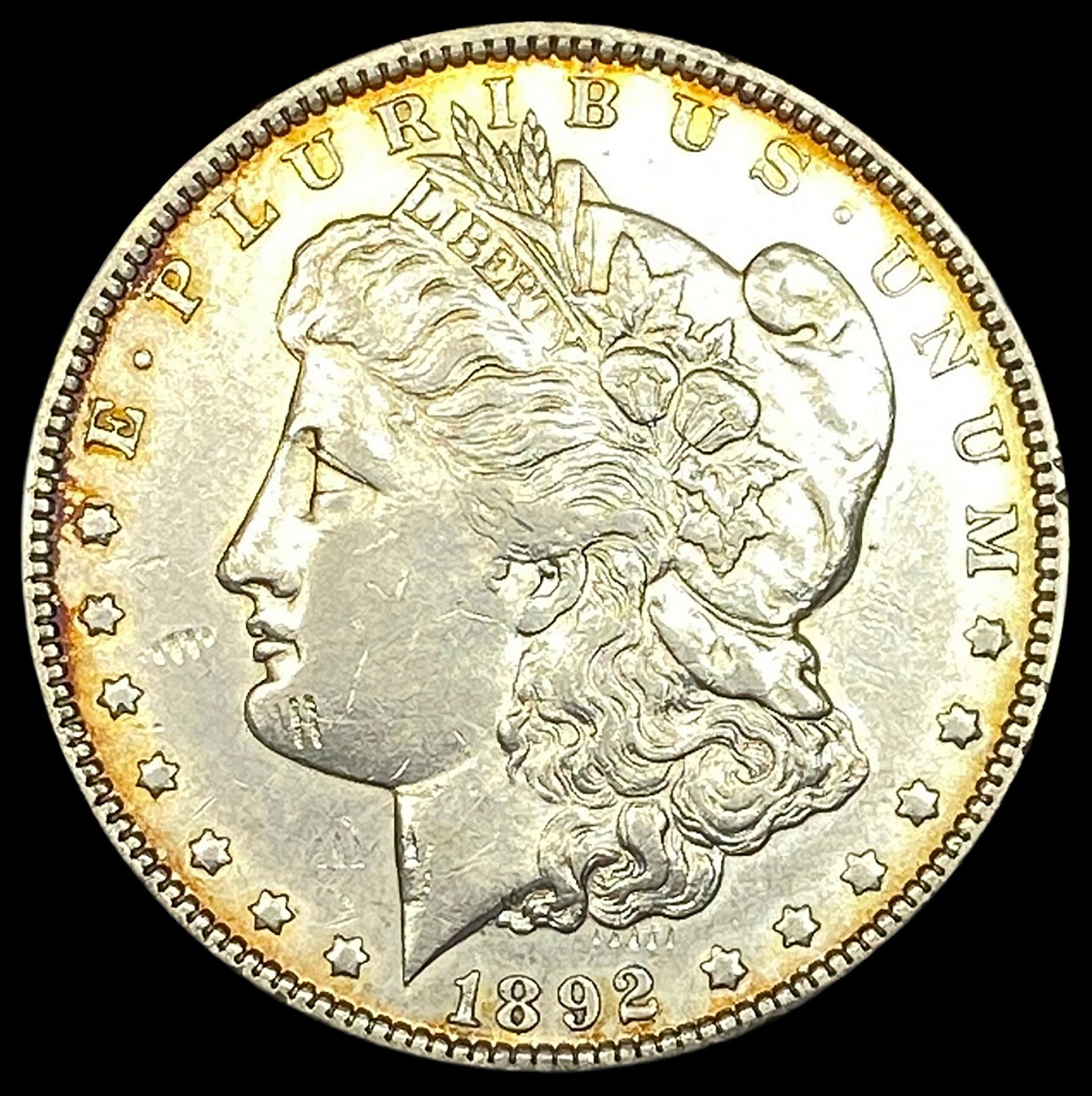 1892 Silver Morgan Dollar CLOSELY UNCIRCULATED (1 of 2)
