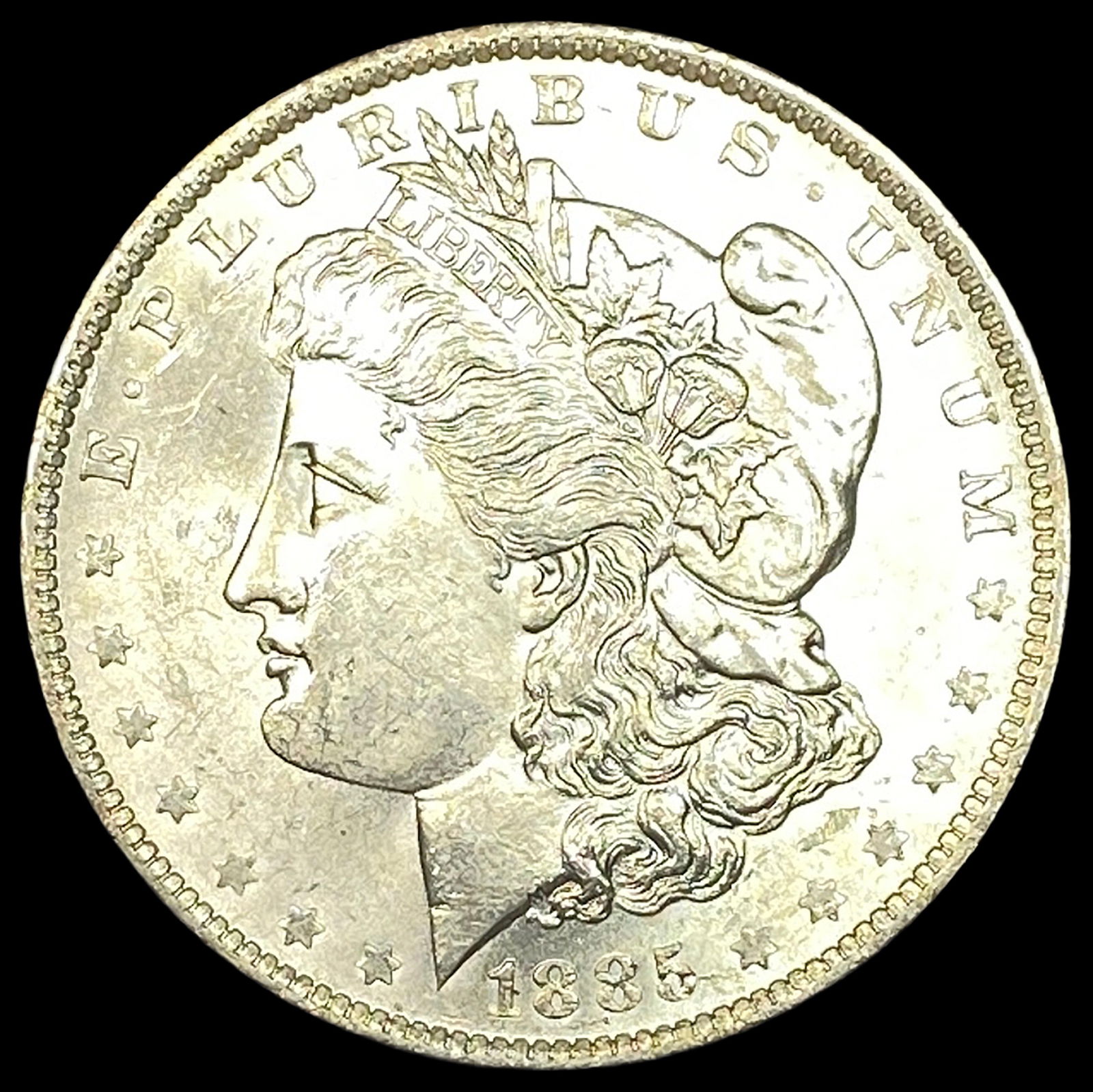 1885 Morgan Silver Dollar GEM BU (1 of 2)