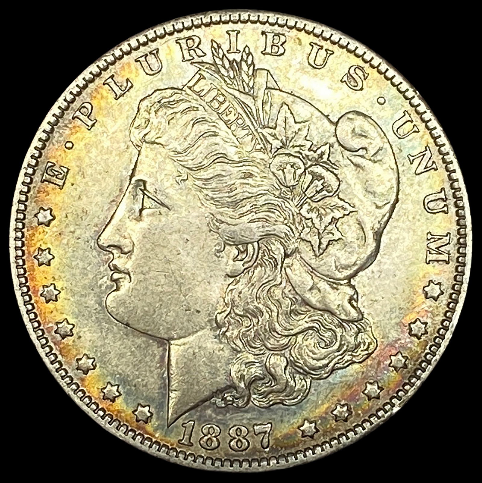1887-O Silver Morgan Dollar CLOSELY UNCIRCULATED (1 of 2)