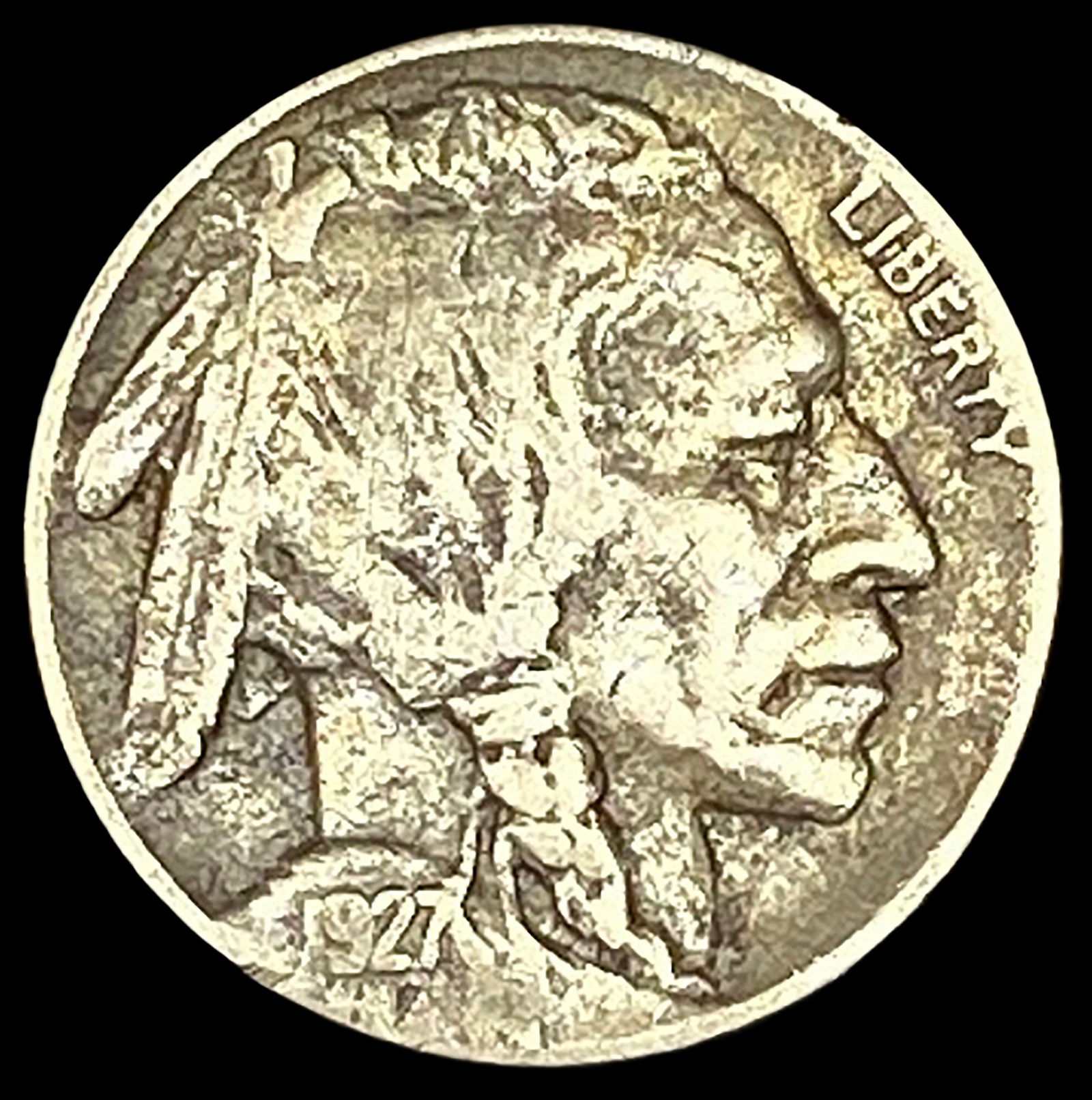 1927 Buffalo Nickel CLOSELY UNCIRCULATED (1 of 2)