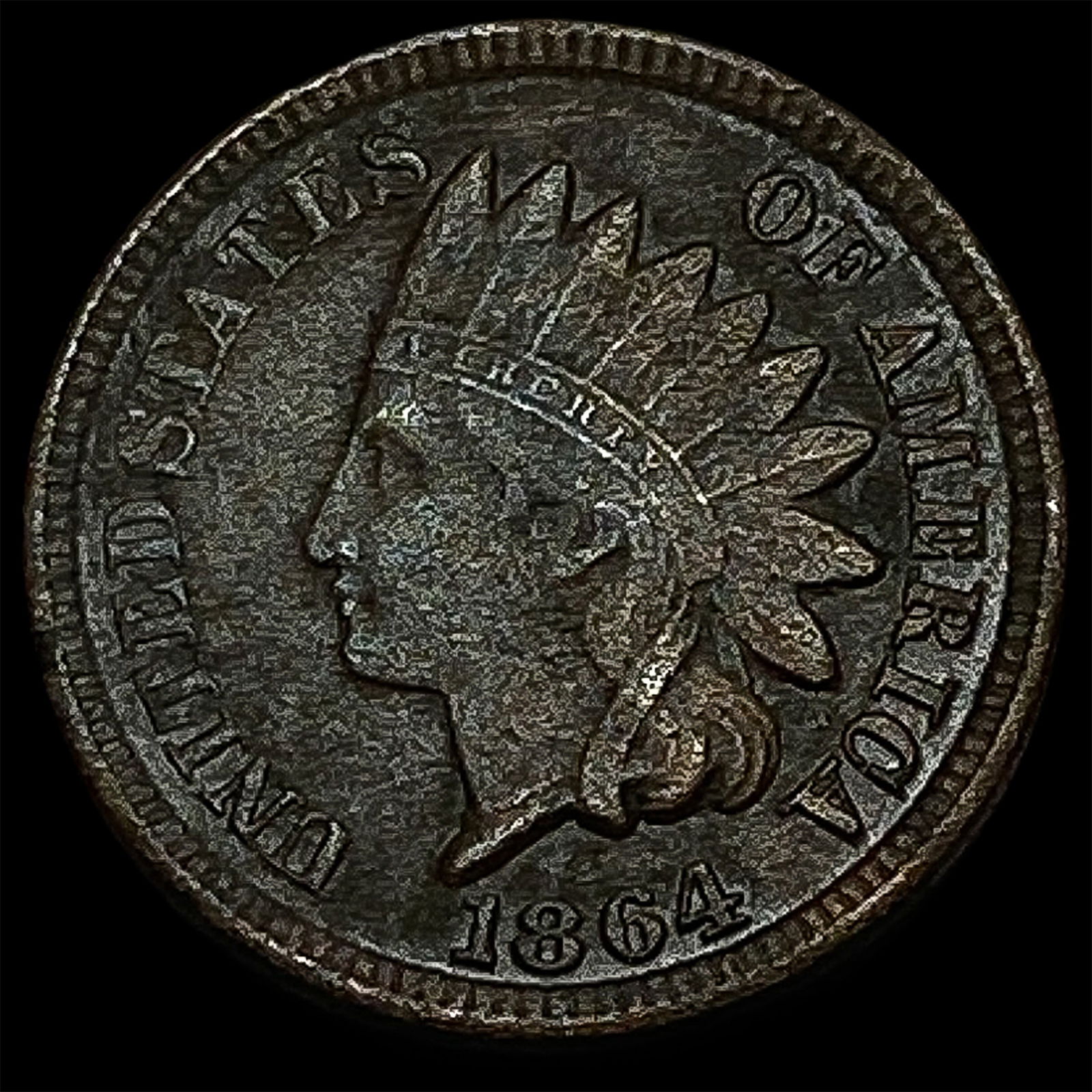 1864 Indian Head Cent HIGH GRADE (1 of 2)