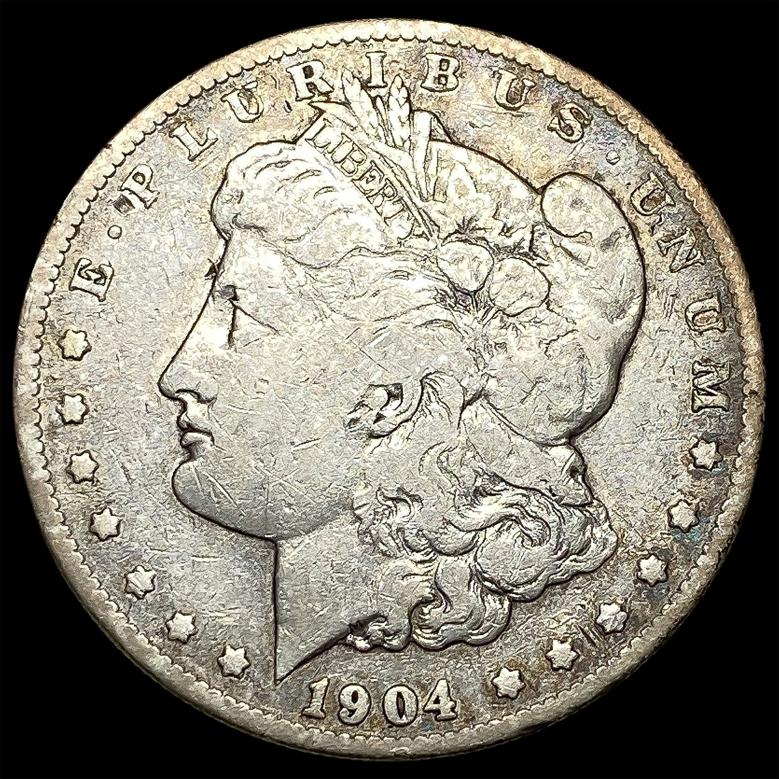 1904-S Silver Morgan Dollar NICELY CIRCULATED (1 of 2)