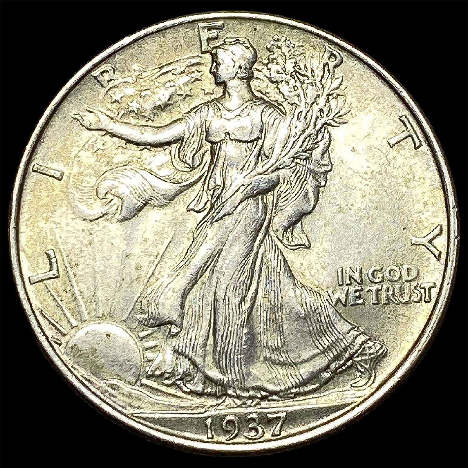 1937 Walking Liberty Half Dollar UNCIRCULATED (1 of 2)
