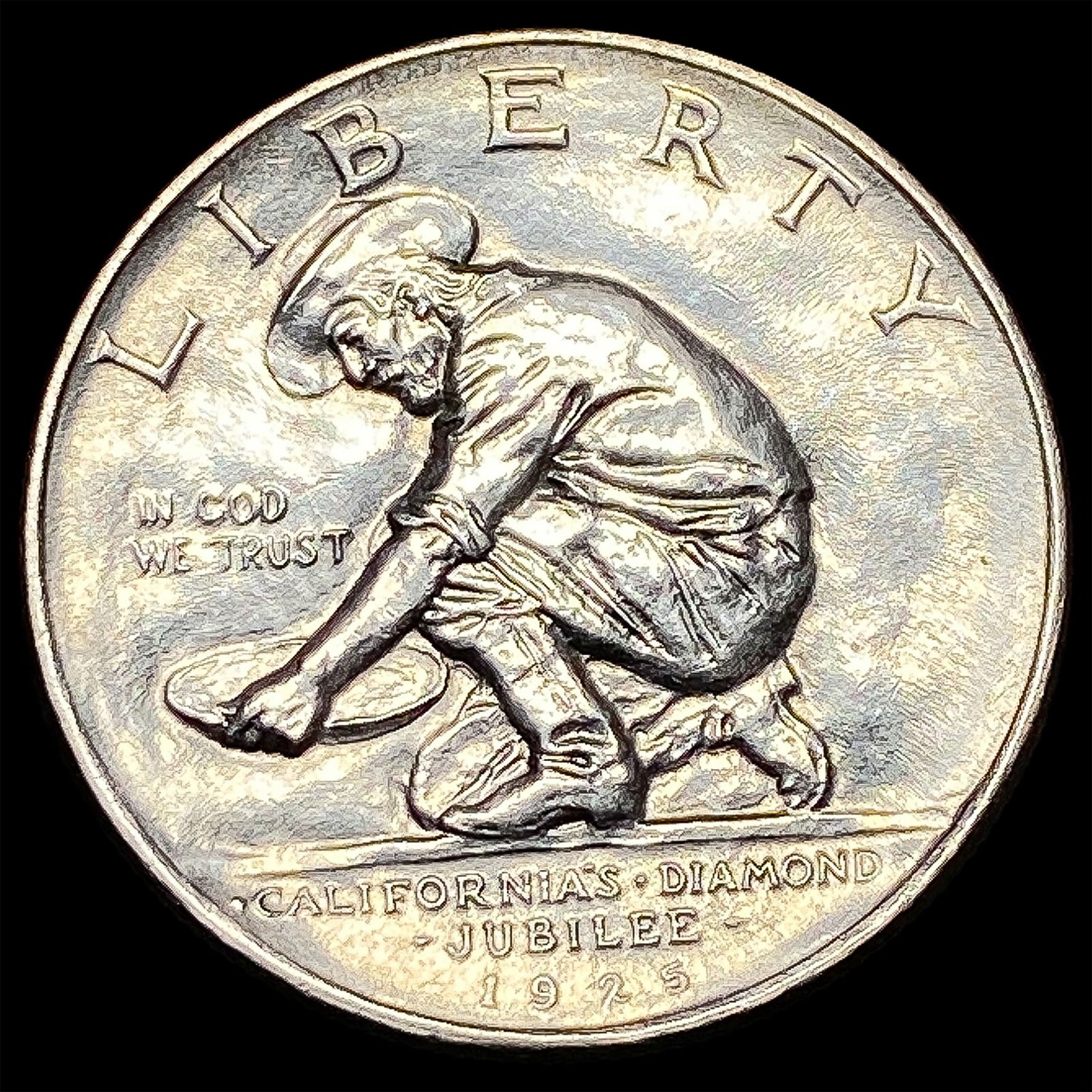 1925-S Silver California Jubilee Half Dollar UNCIRCULATED (1 of 2)