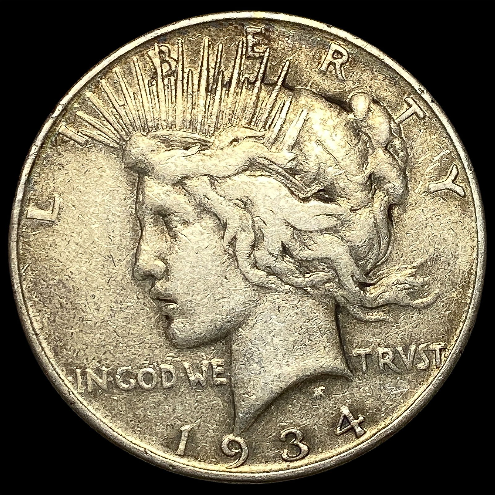 1934-D Silver Peace Dollar LIGHTLY CIRCULATED (1 of 2)