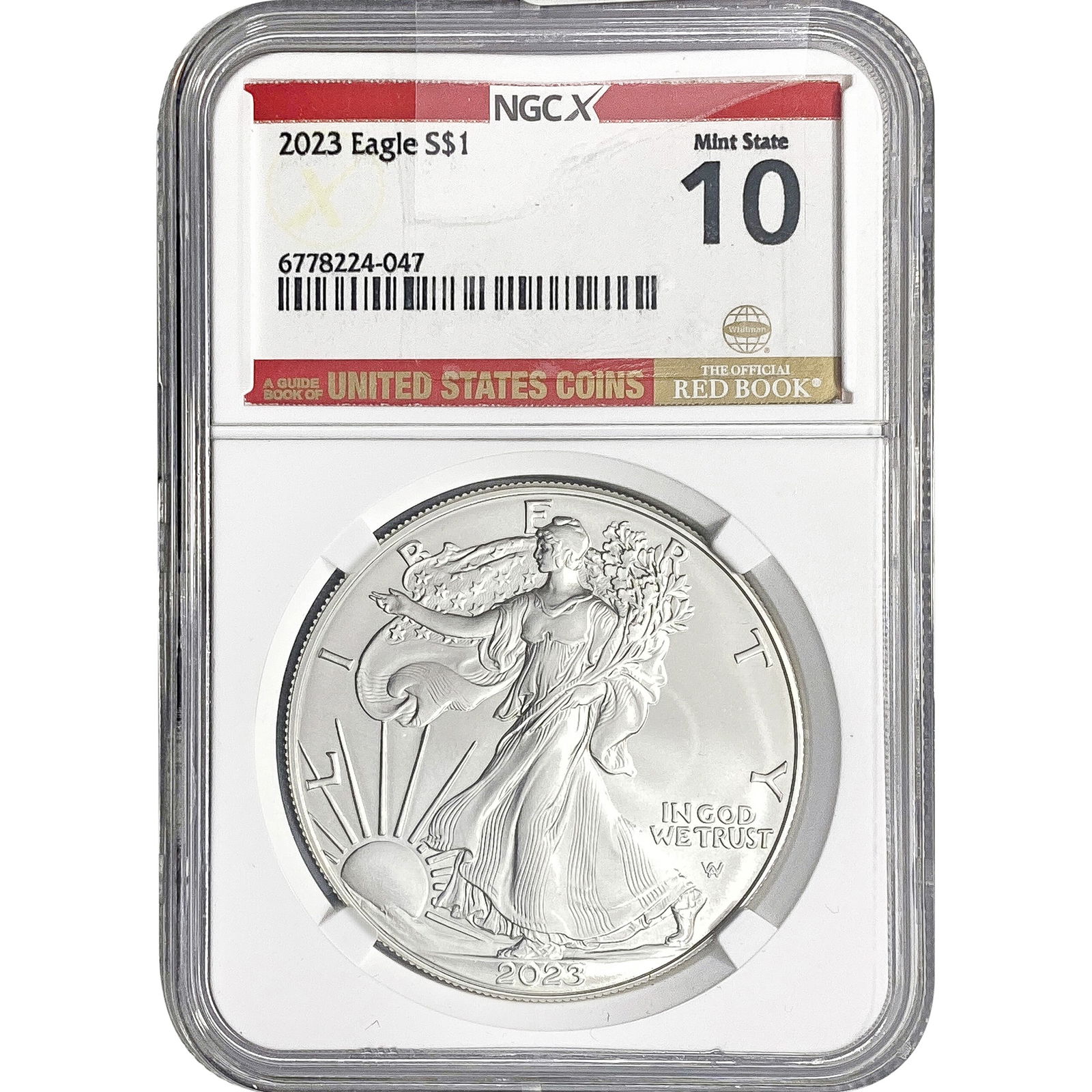 2023 Silver Eagle NGC MS10 (1 of 2)