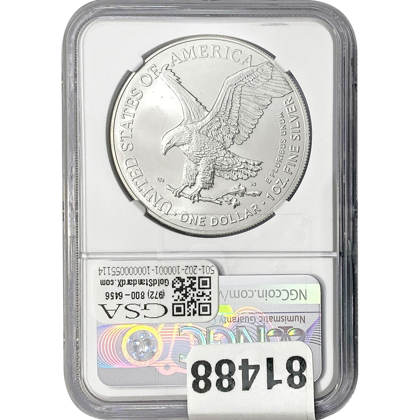 2023 Silver Eagle NGC MS10 - 2