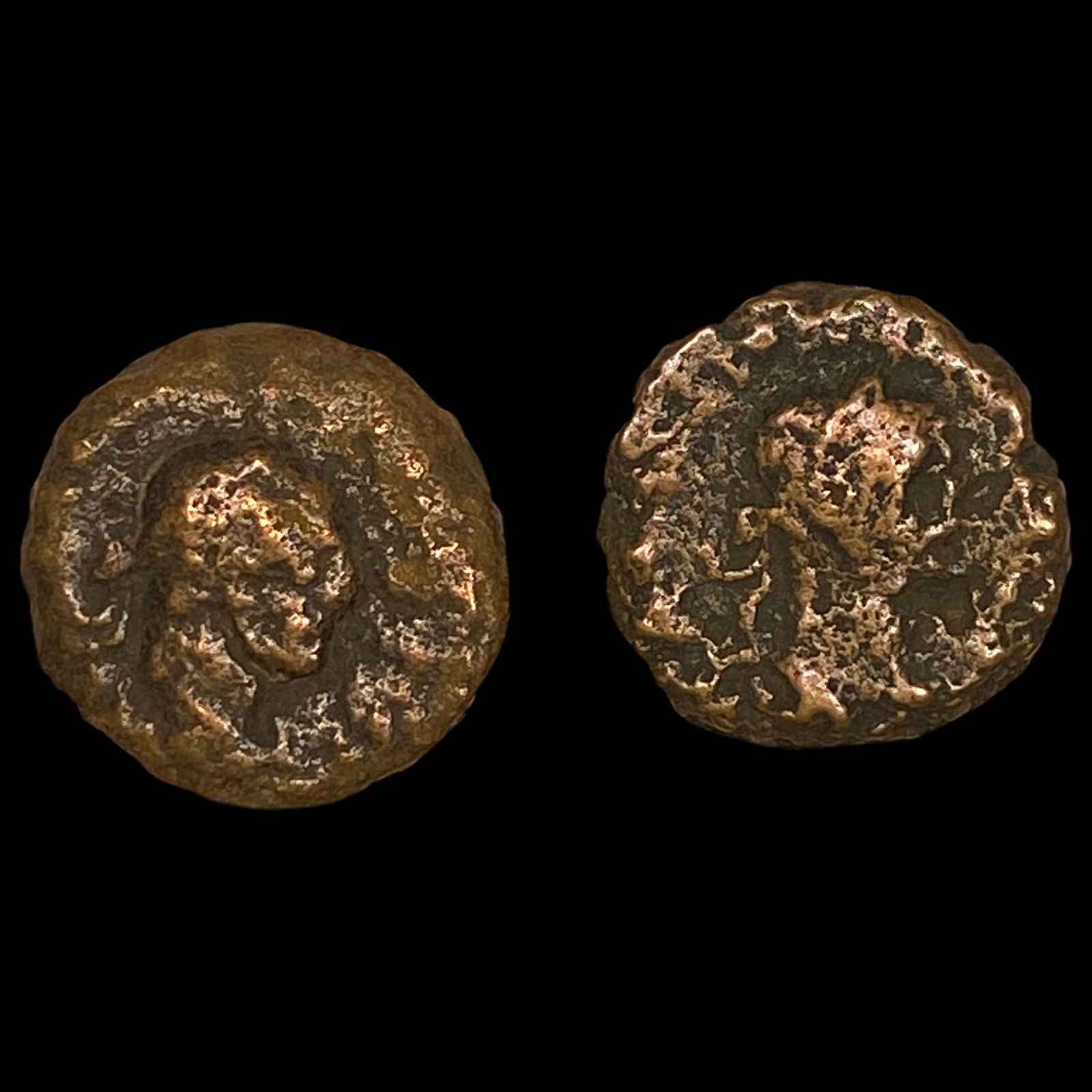 [2 Coins]Roman Egypt 235-284 AD BI Tetradrachm NEARLY UNCIRCULATED: [2 Coins]Roman Egypt 235-284 AD BI Tetradrachm NEARLY UNCIRCULATED