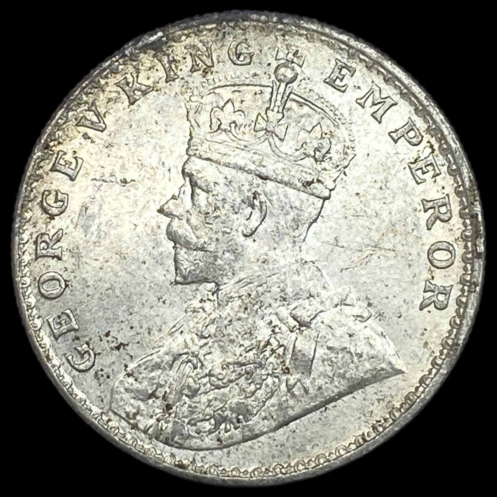 1919 British-India Silver Rupee UNCIRCULATED (1 of 2)