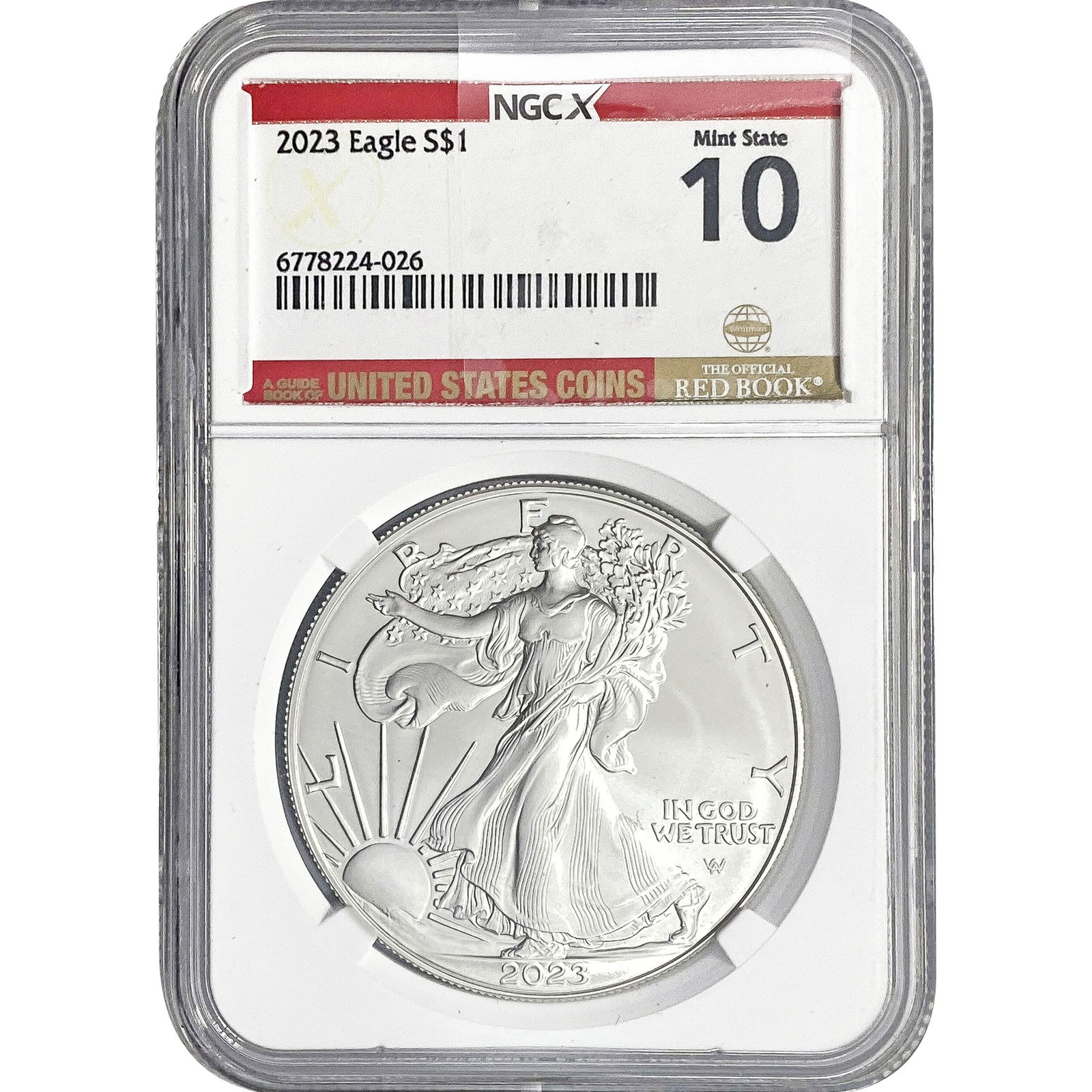 2023 Silver Eagle NGC MS10 (1 of 2)