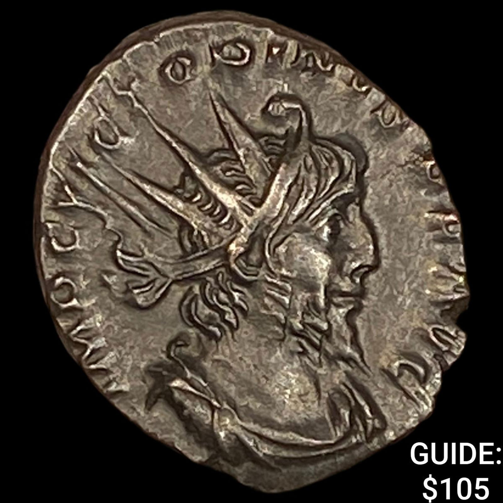 Romano-Gallic Victorinus 269-271 BI Dbl Denarius CHOICE AU: Romano-Gallic Victorinus 269-271 BI Dbl Denarius CHOICE AU