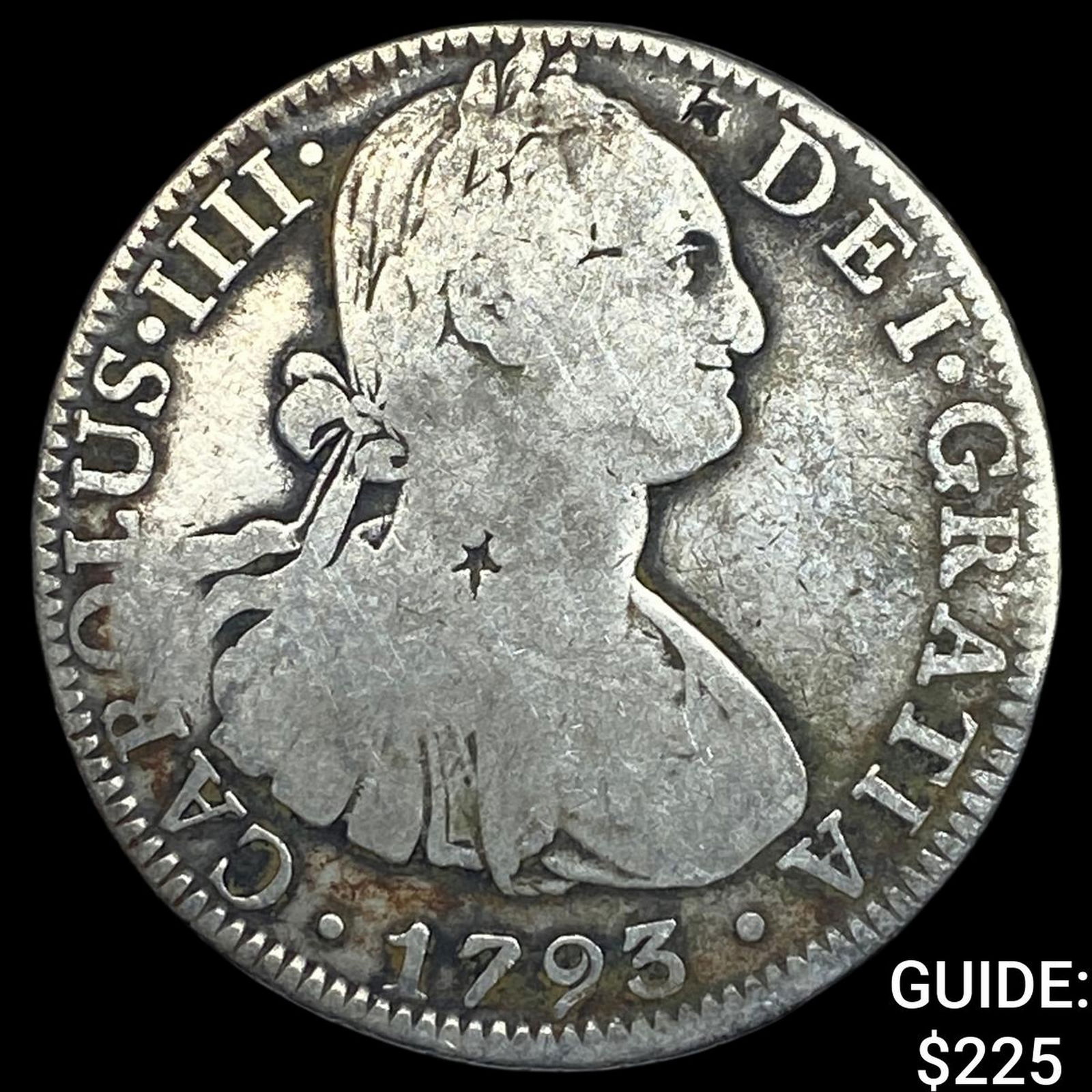 1793 Mo Mexico Silver 8 Reales (1 of 2)