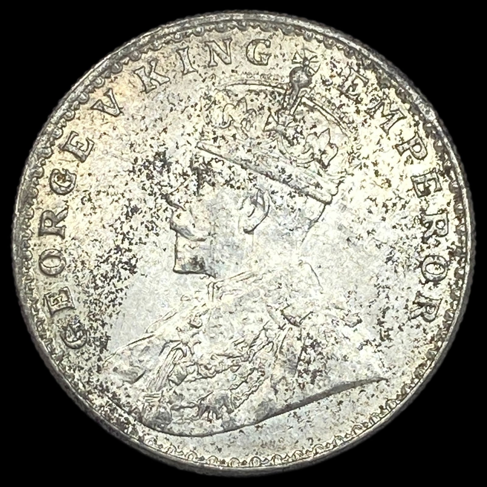 1919 British-India Silver Rupee UNCIRCULATED (1 of 2)