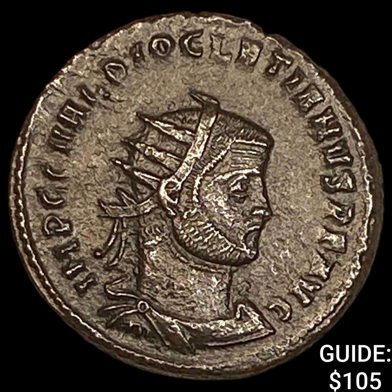 Roman Dioletian 284-305 AD BI Nummus CHOICE AU: Roman Dioletian 284-305 AD BI Nummus CHOICE AU