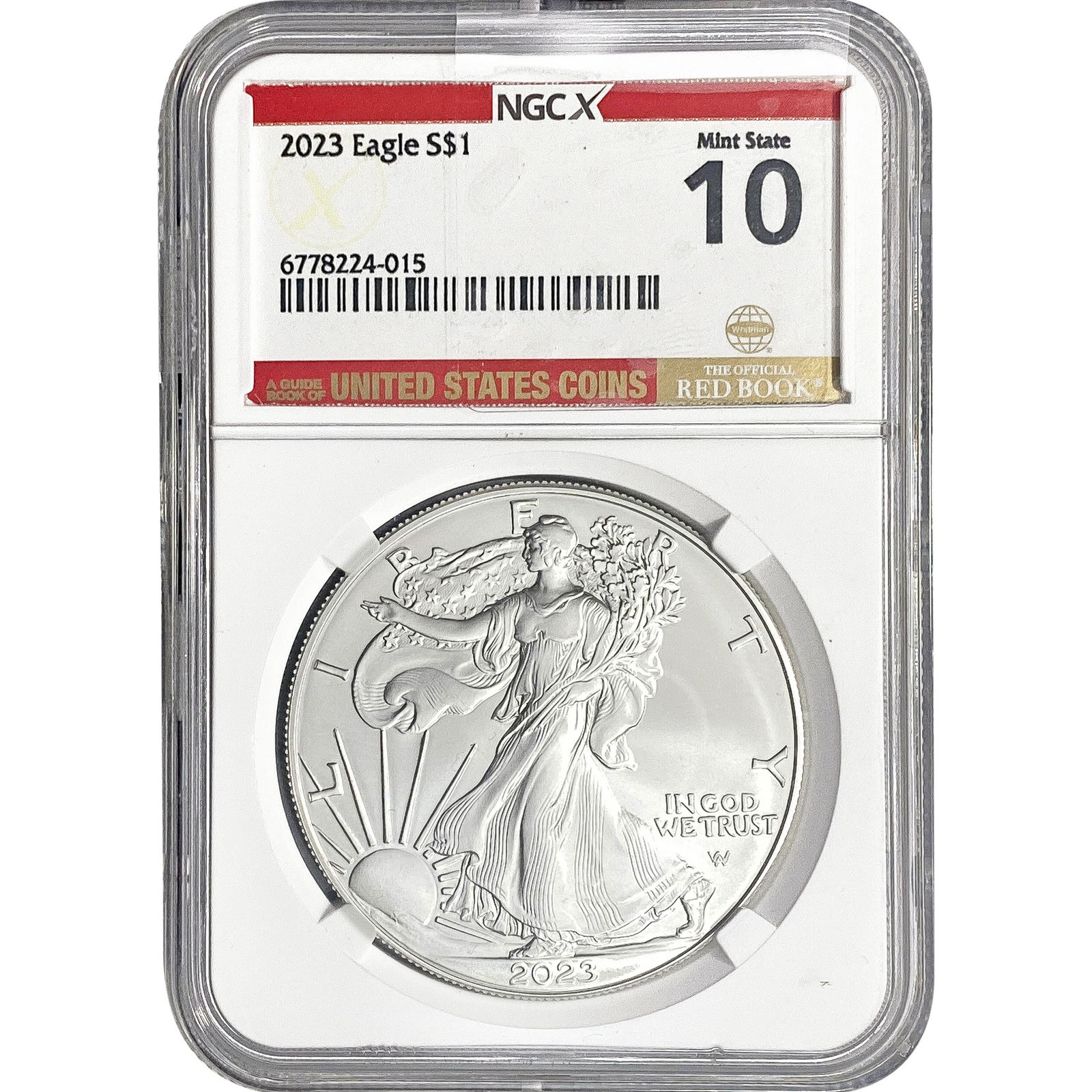 2023 Silver Eagle NGC MS10 (1 of 2)