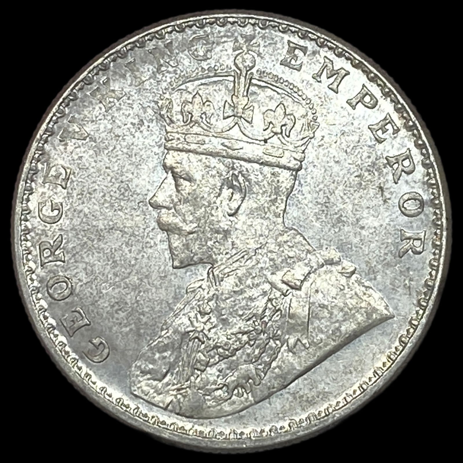 1913 British-India Silver Rupee UNCIRCULATED (1 of 2)