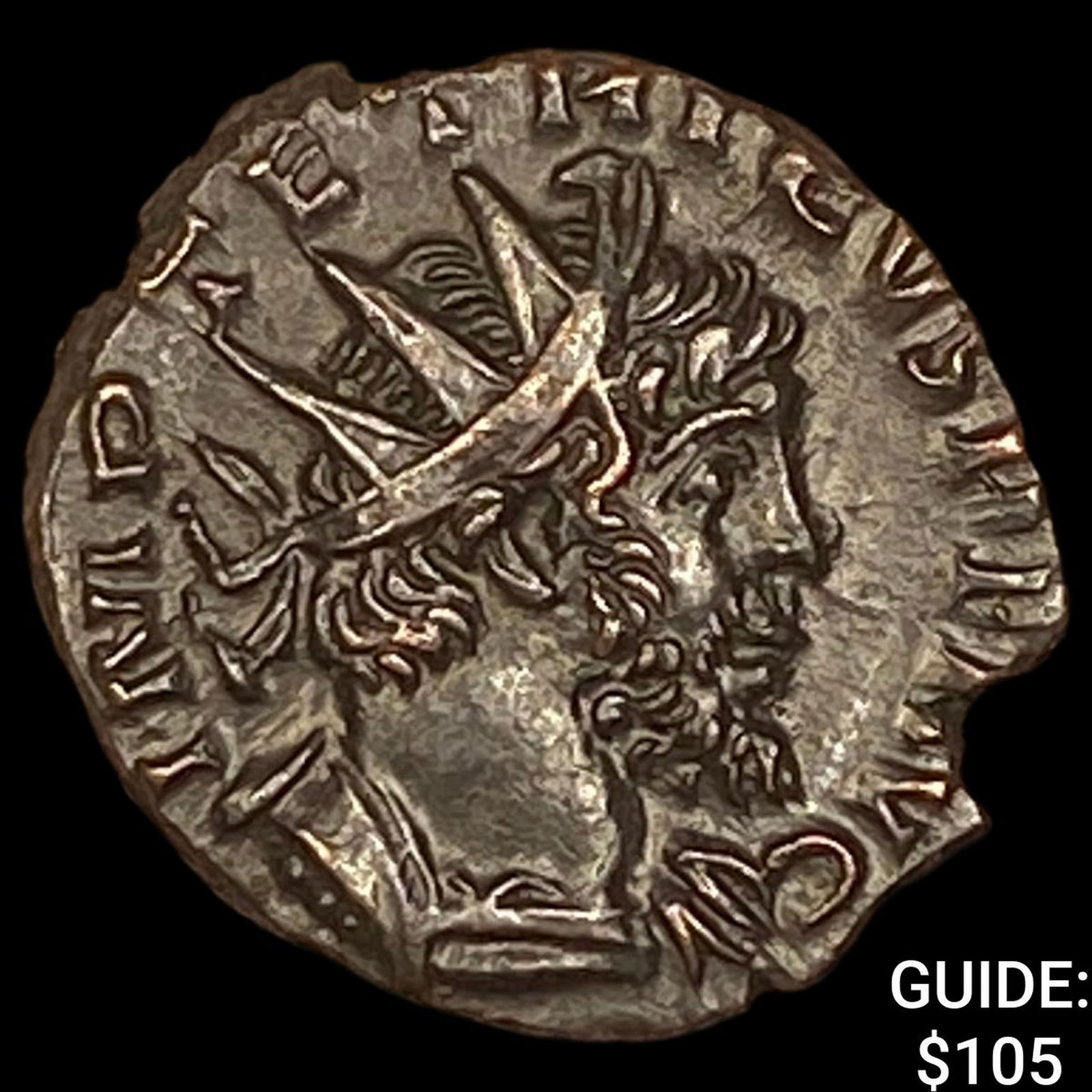 Roman Tetricus 271-274 AD BI Antoninanus CHOICE AU: Roman Tetricus 271-274 AD BI Antoninanus CHOICE AU