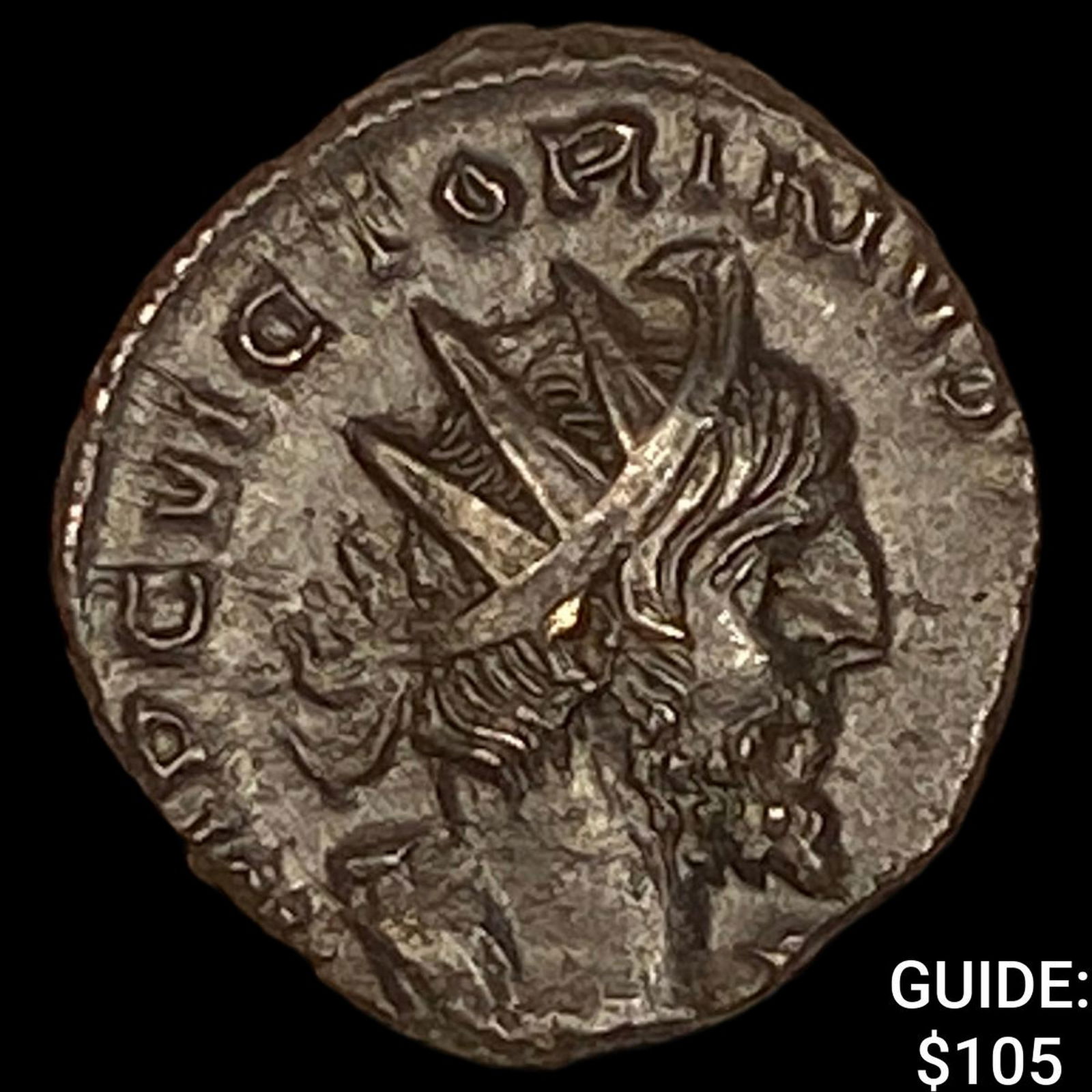 Romano-Gallic Victorinus 269-271 BI Dbl Denarius CHOICE AU: Romano-Gallic Victorinus 269-271 BI Dbl Denarius CHOICE AU