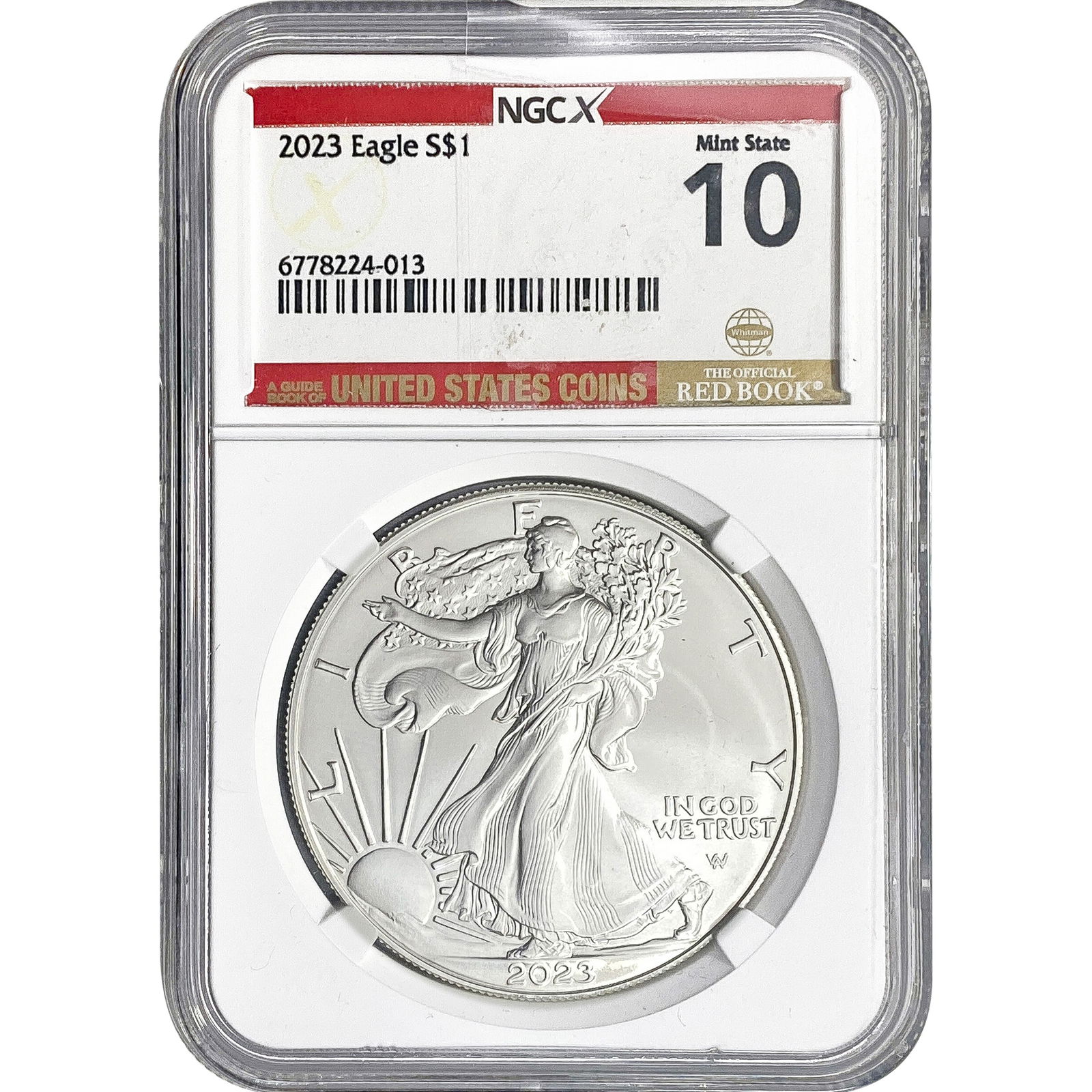 2023 Silver Eagle NGC MS10 (1 of 2)