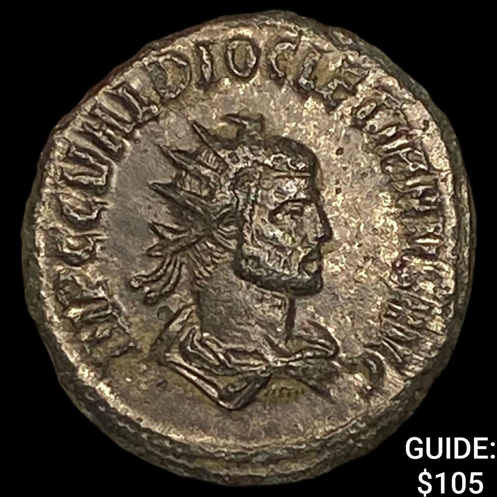 Roman Dioletian 284-305 AD BI Nummus CHOICE AU: Roman Dioletian 284-305 AD BI Nummus CHOICE AU