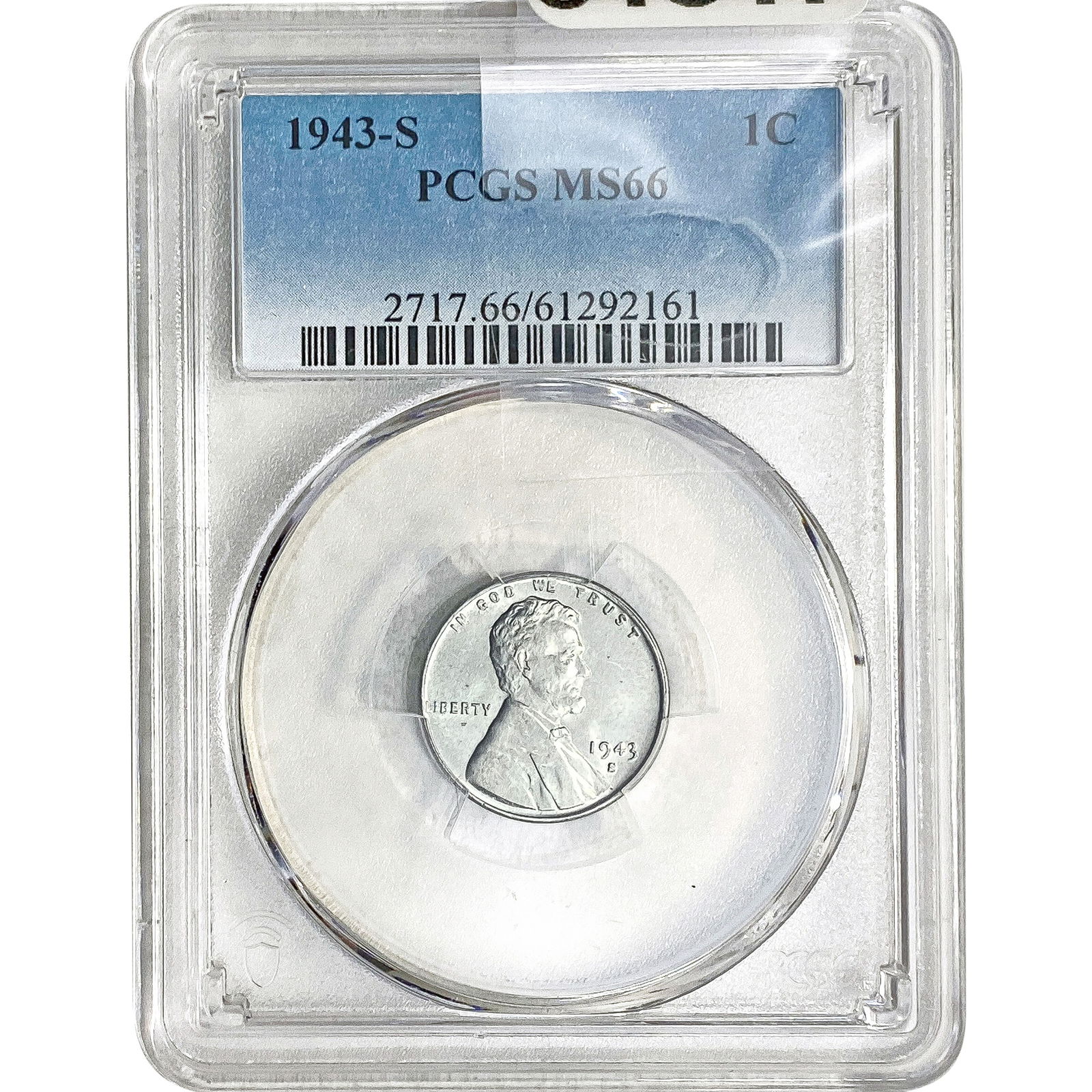 1943-S Wheat Cent PCGS MS66 (1 of 2)
