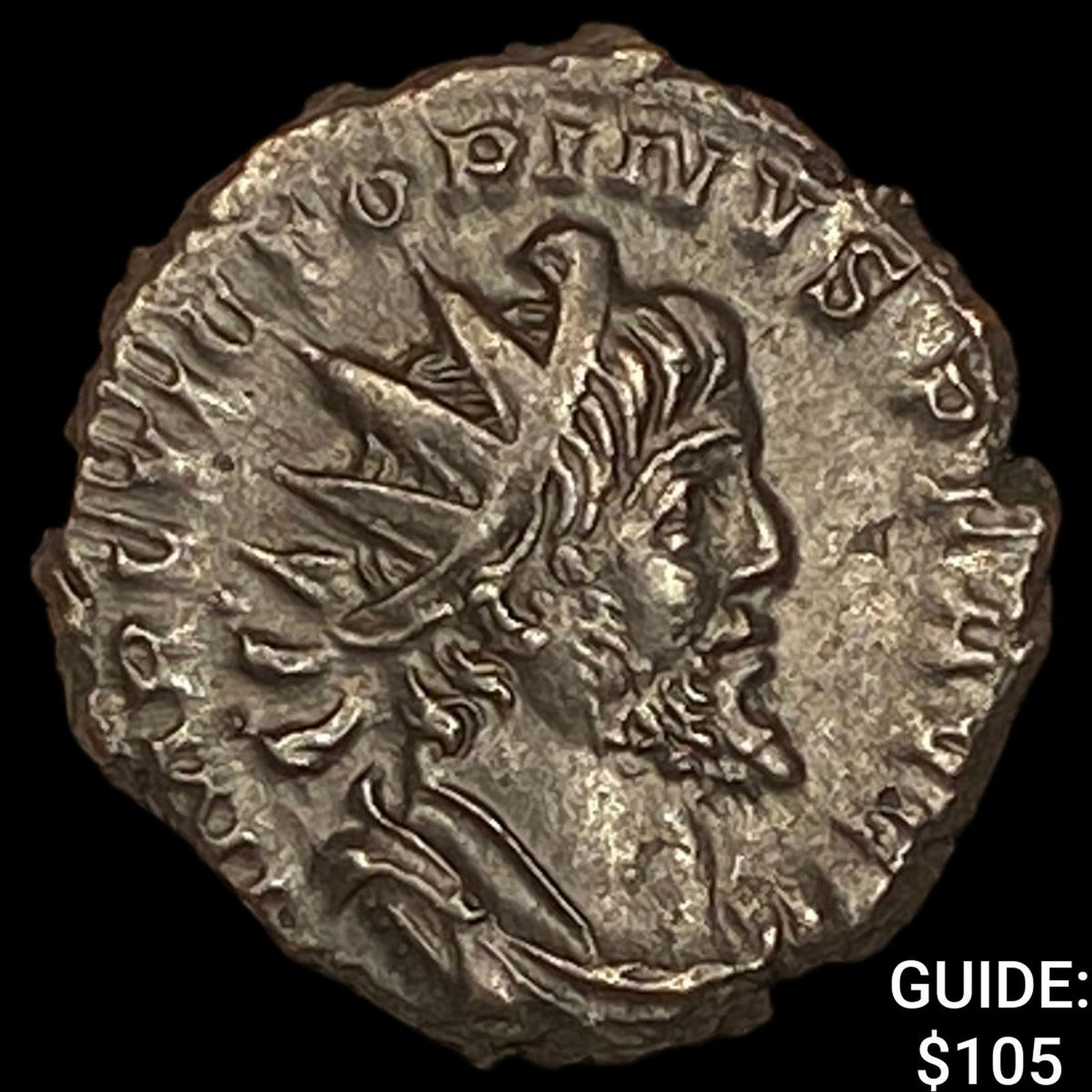 Romano-Gallic Victorinus 269-271 BI Dbl Denarius CHOICE AU: Romano-Gallic Victorinus 269-271 BI Dbl Denarius CHOICE AU