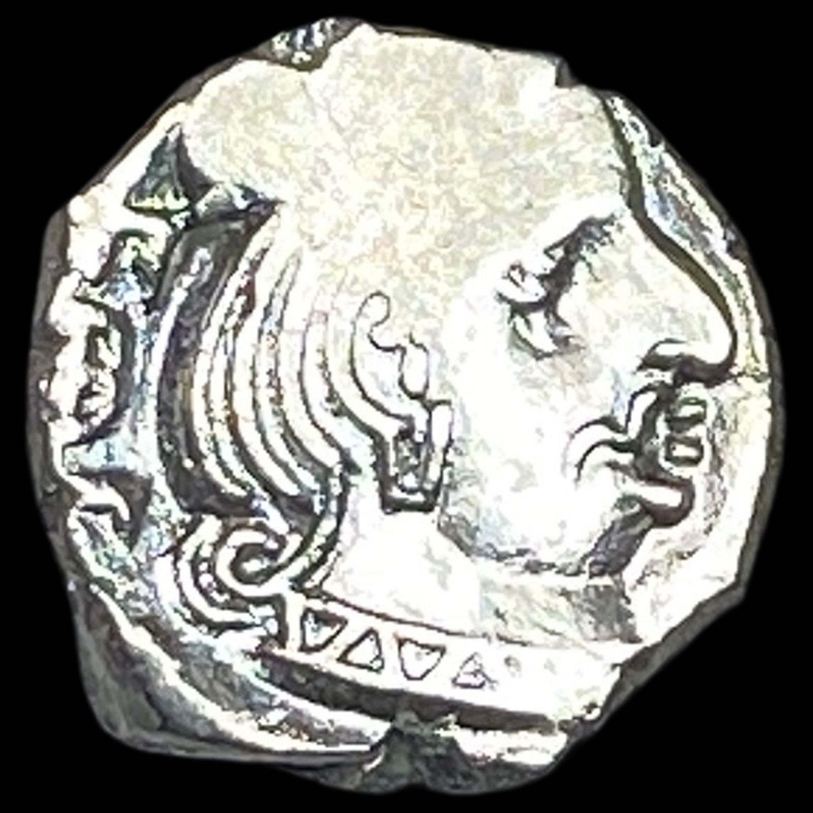 Western Satraps Rudrasena II 255-278 AD Silver Drachm NEARLY UNCIRCULATED: Western Satraps Rudrasena II 255-278 AD Silver Drachm NEARLY UNCIRCULATED