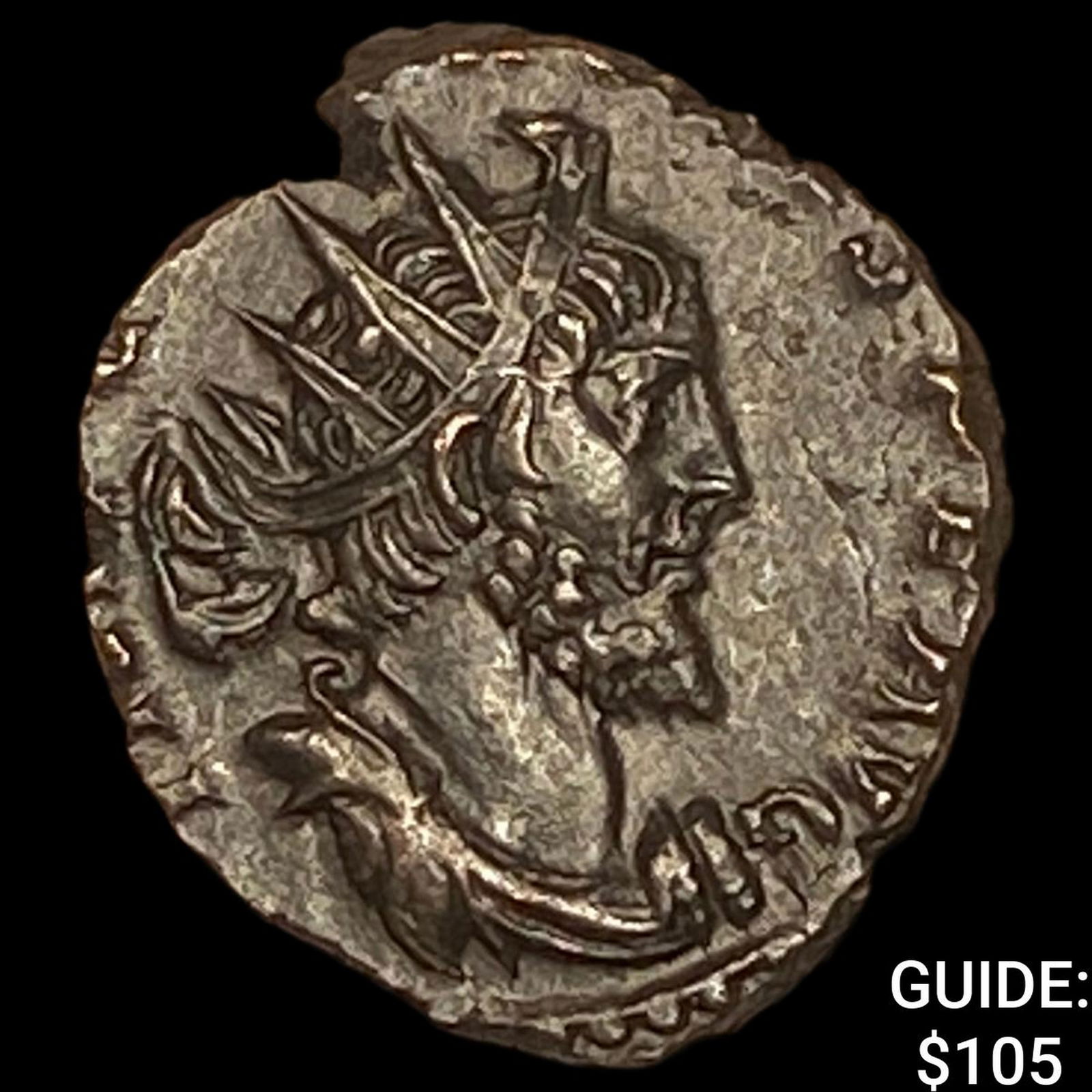 Roman Tetricus 271-274 AD BI Antoninanus CHOICE AU: Roman Tetricus 271-274 AD BI Antoninanus CHOICE AU