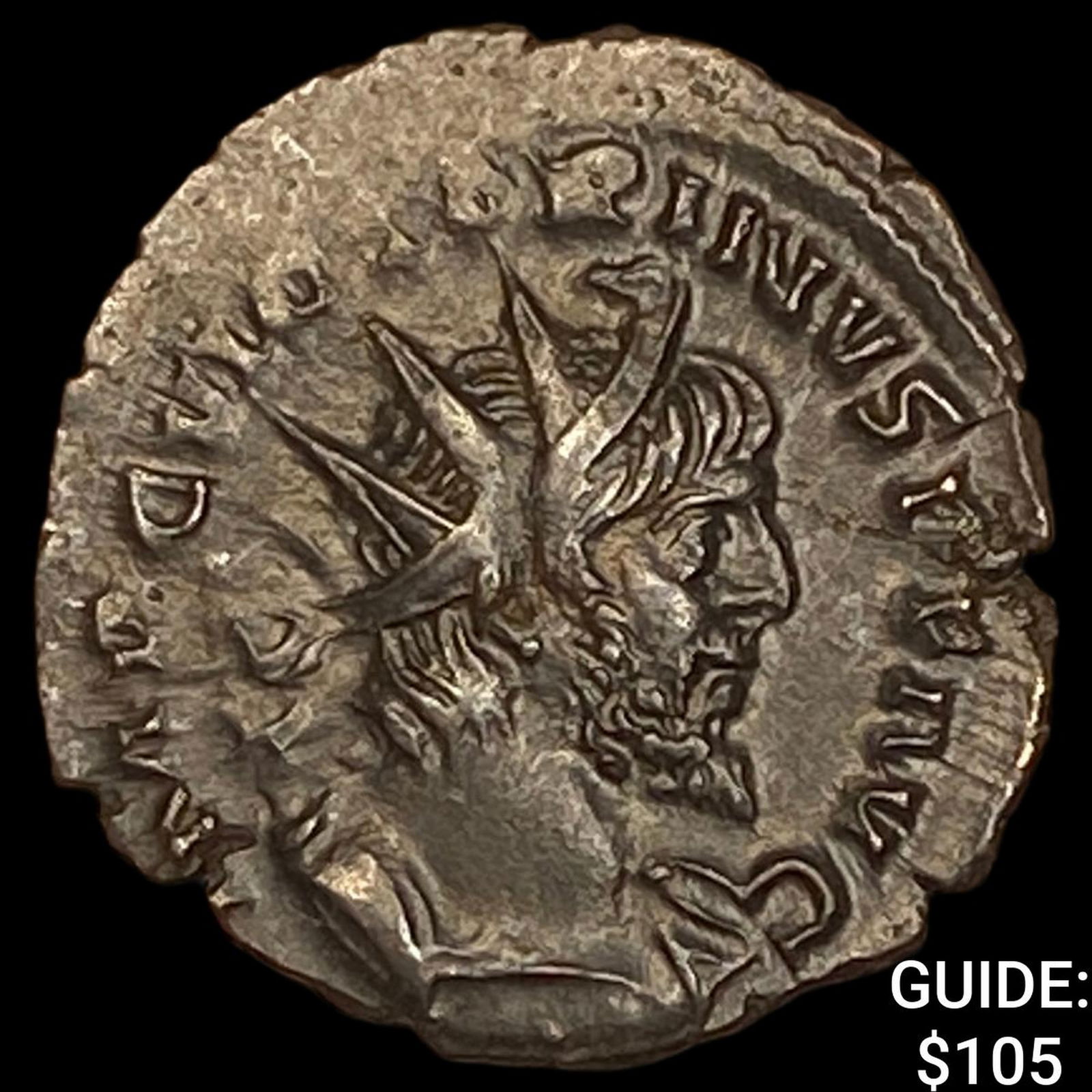 Romano-Gallic Victorinus 269-271 BI Dbl Denarius CHOICE AU: Romano-Gallic Victorinus 269-271 BI Dbl Denarius CHOICE AU