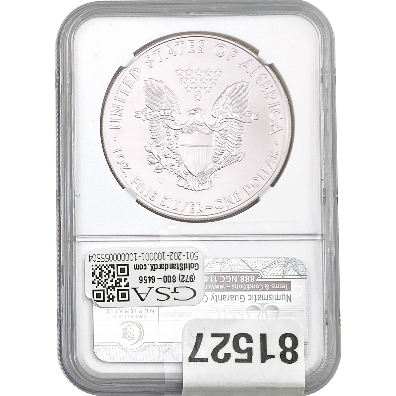 2011 Silver Eagle NGC MS69 - 2