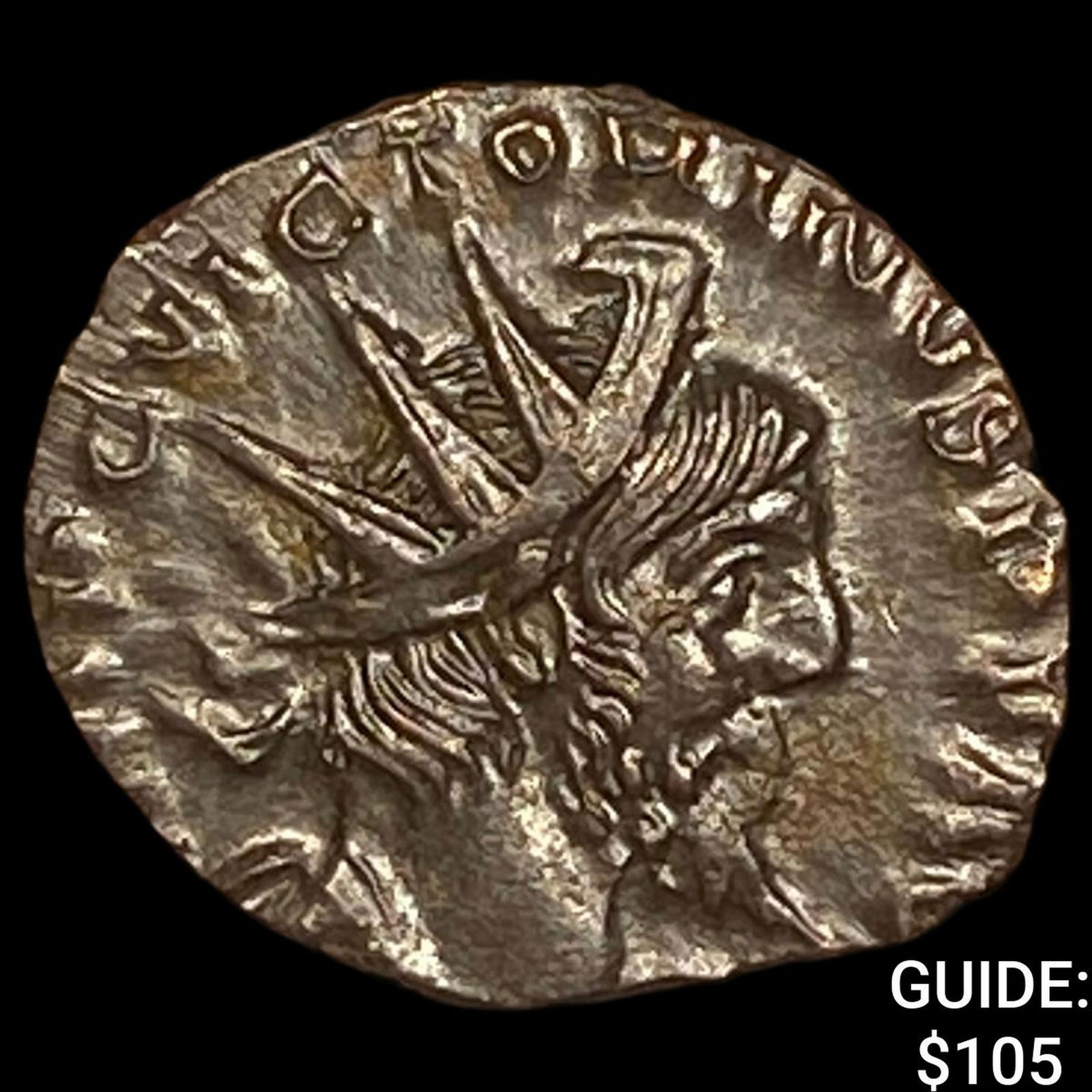 Romano-Gallic Victorinus 269-271 BI Dbl Denarius CHOICE AU: Romano-Gallic Victorinus 269-271 BI Dbl Denarius CHOICE AU